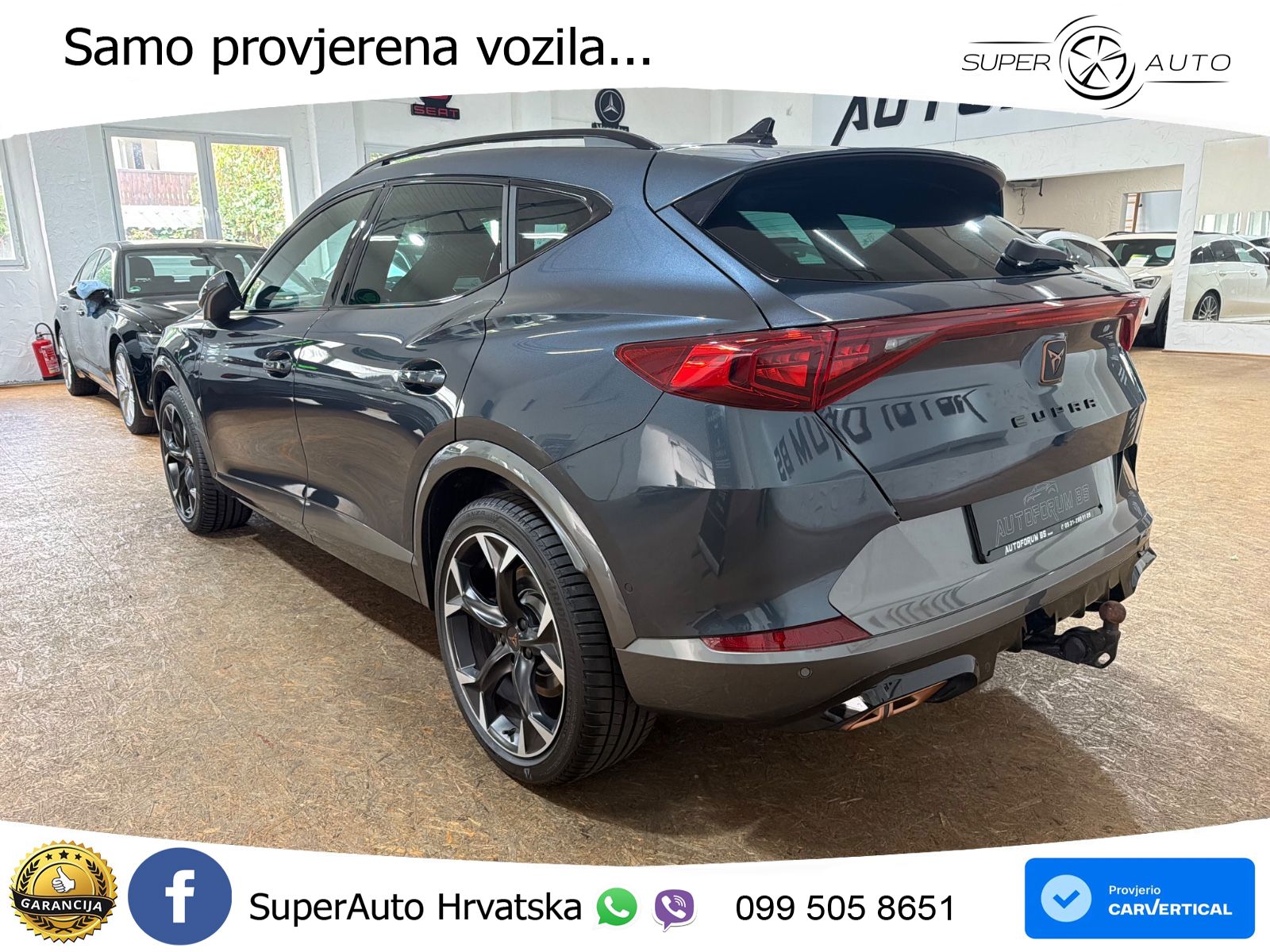 Cupra Formentor 1.4 TSI (245 KS) e-Hybrid DSG VZ LED+GR SJED+ACC