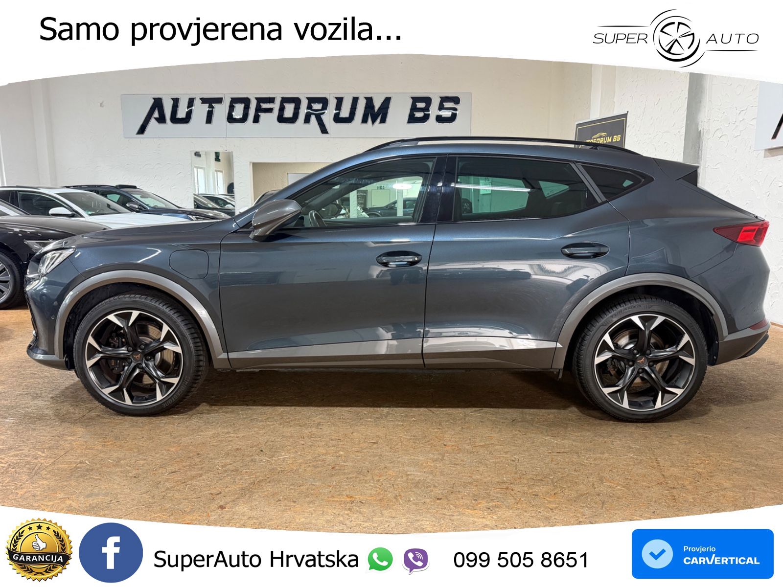 Cupra Formentor 1.4 TSI (245 KS) e-Hybrid DSG VZ LED+GR SJED+ACC