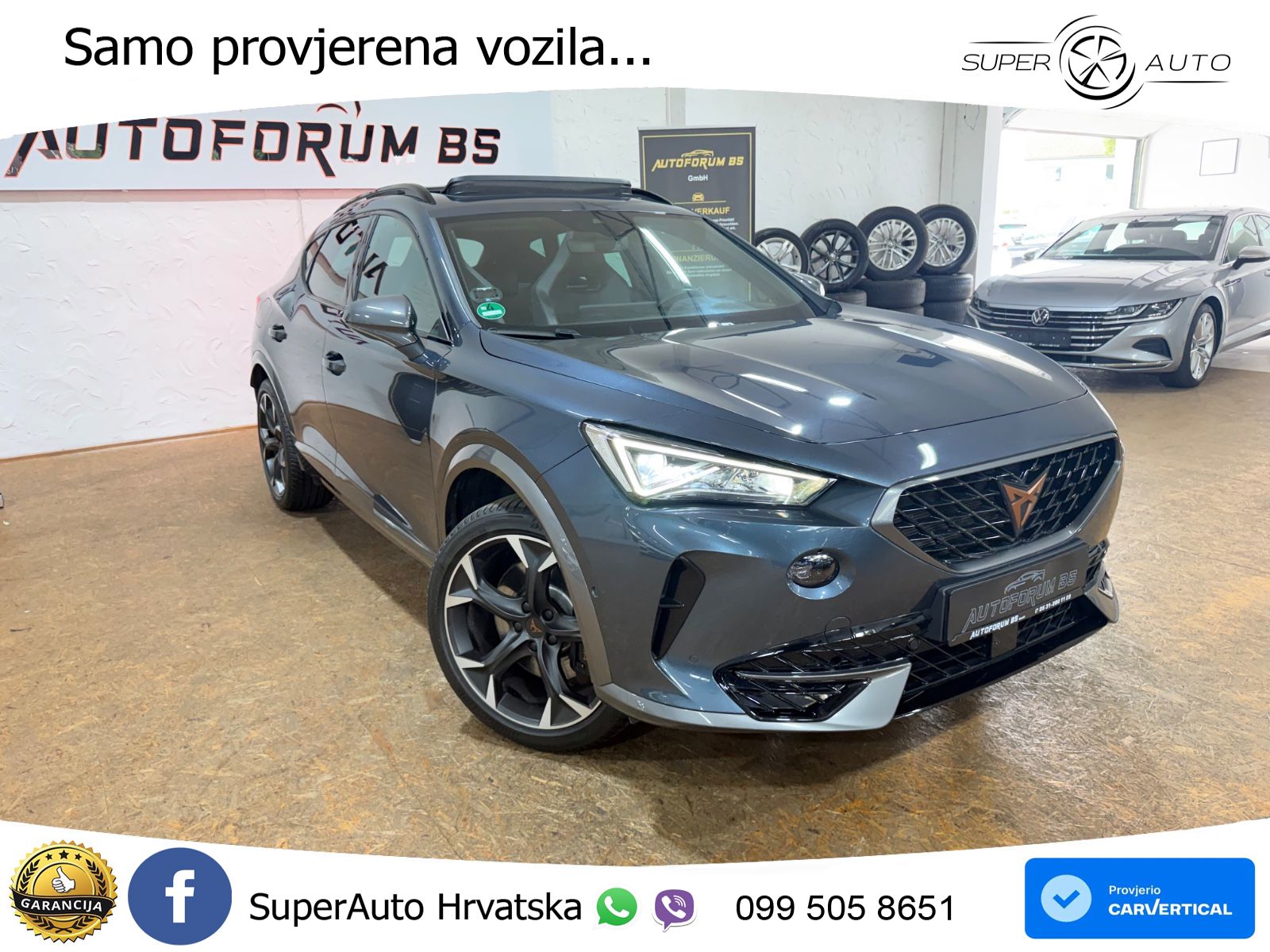 Cupra Formentor 1.4 TSI (245 KS) e-Hybrid DSG VZ LED+GR SJED+ACC