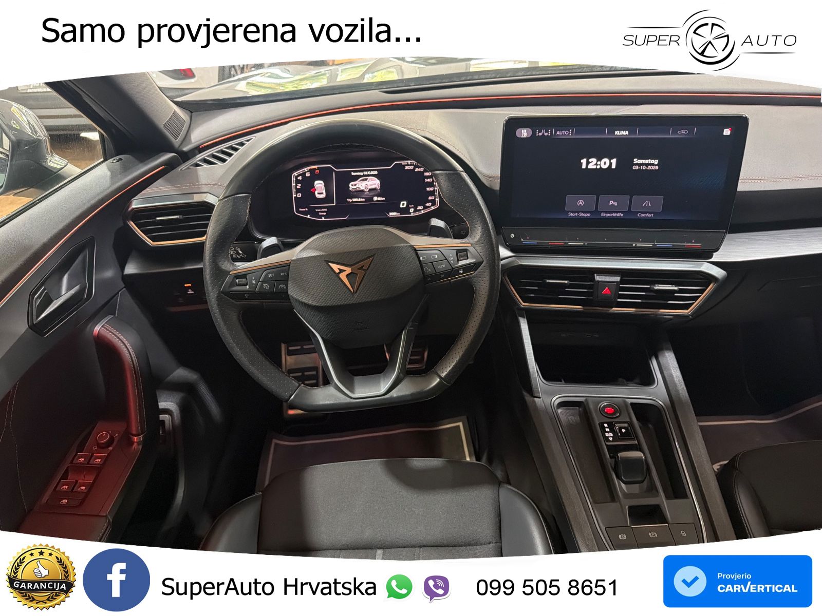 Cupra Formentor 1.4 TSI (245 KS) e-Hybrid DSG VZ LED+GR SJED+ACC