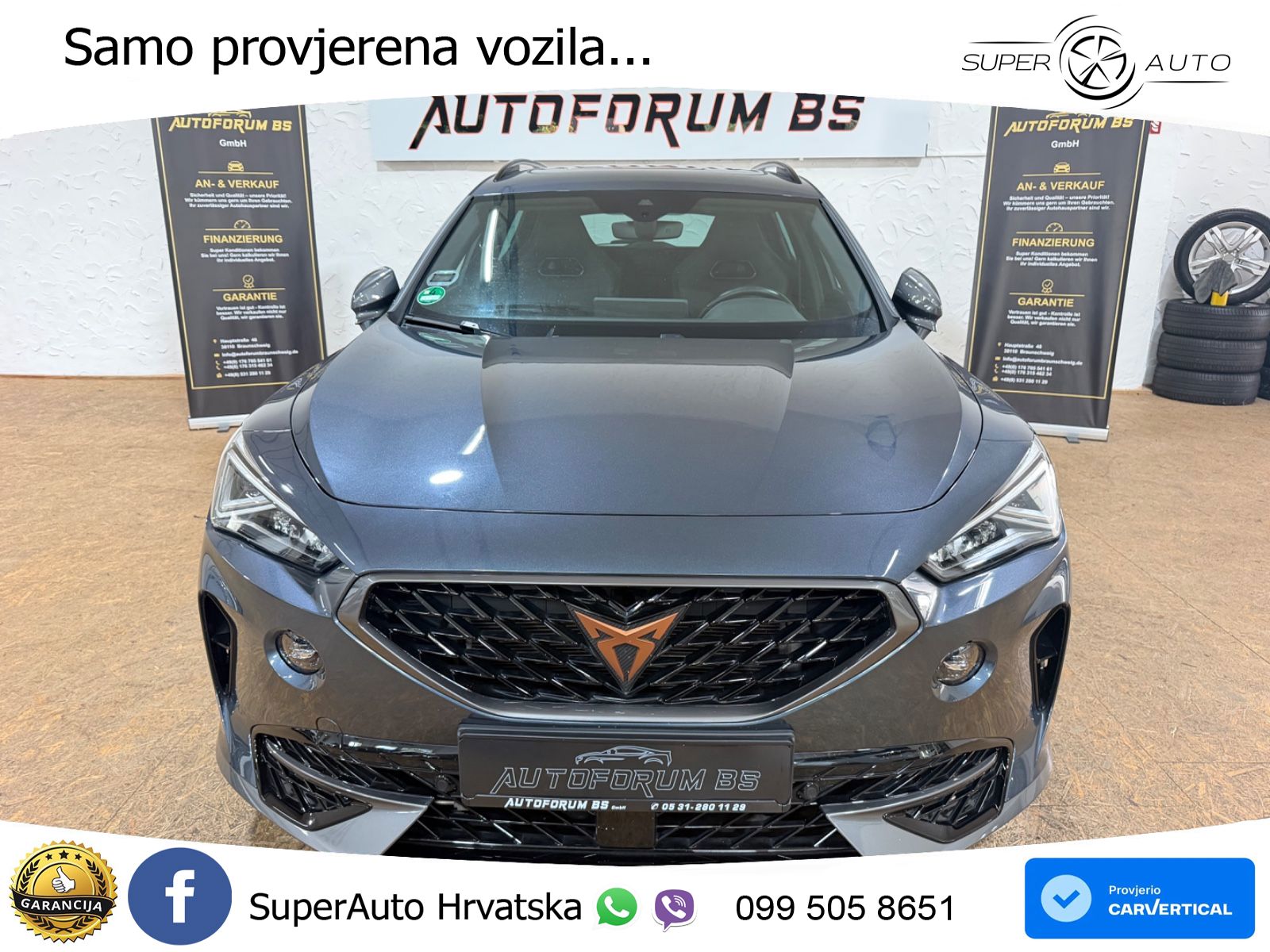 Cupra Formentor 1.4 TSI (245 KS) e-Hybrid DSG VZ LED+GR SJED+ACC