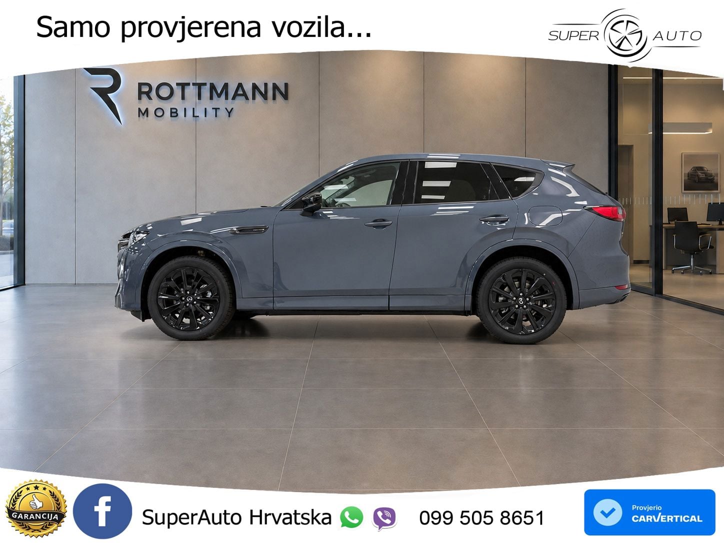 Mazda CX-60 3.3 e-Skyactiv D (254 KS) AWD Automatic LED+GR SJED+ACC