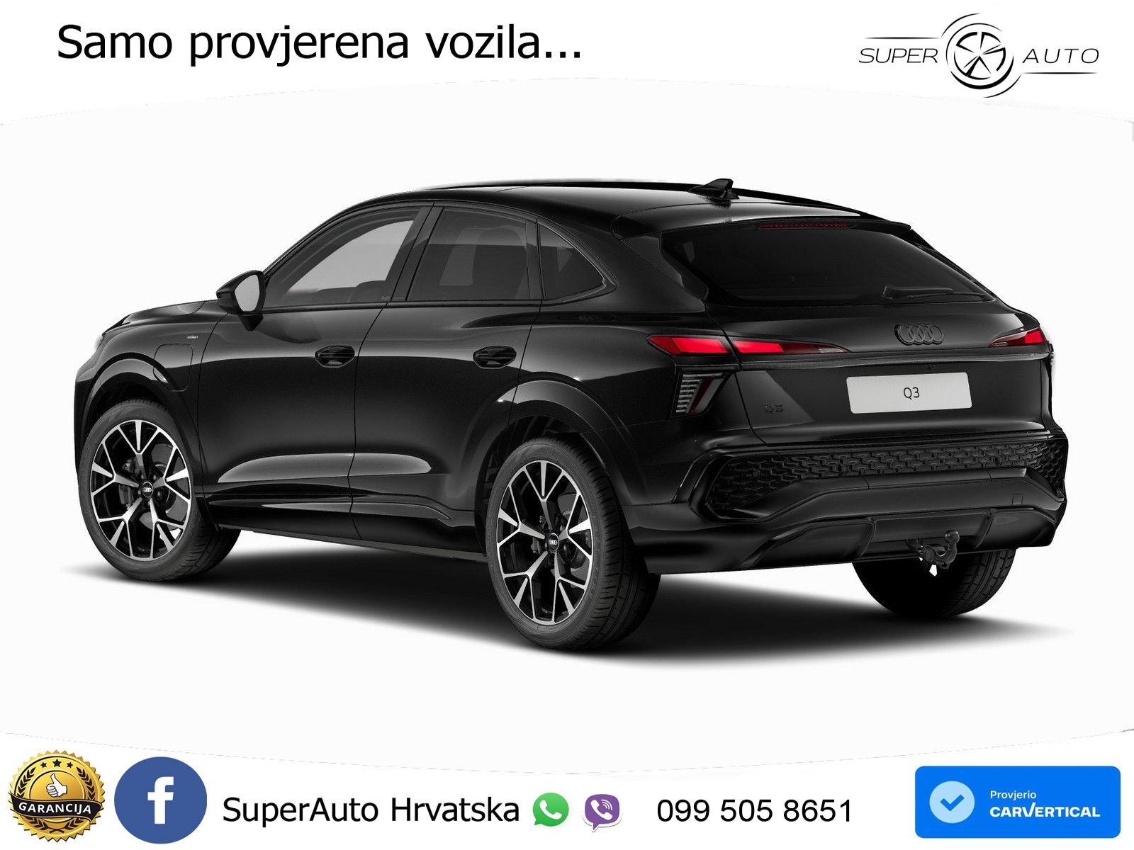 Audi Q3 Sportback 1.5 TFSIe (272 KS) S tronic