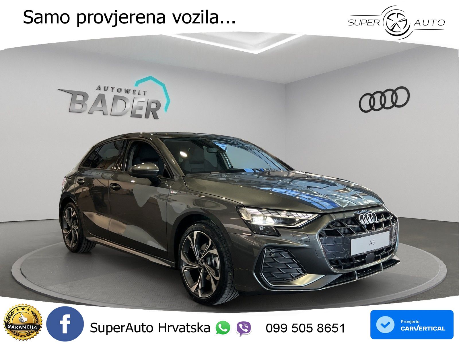 Audi A3 35 TFSI (150 KS) S tronic S line LED+GR SJED+ACC