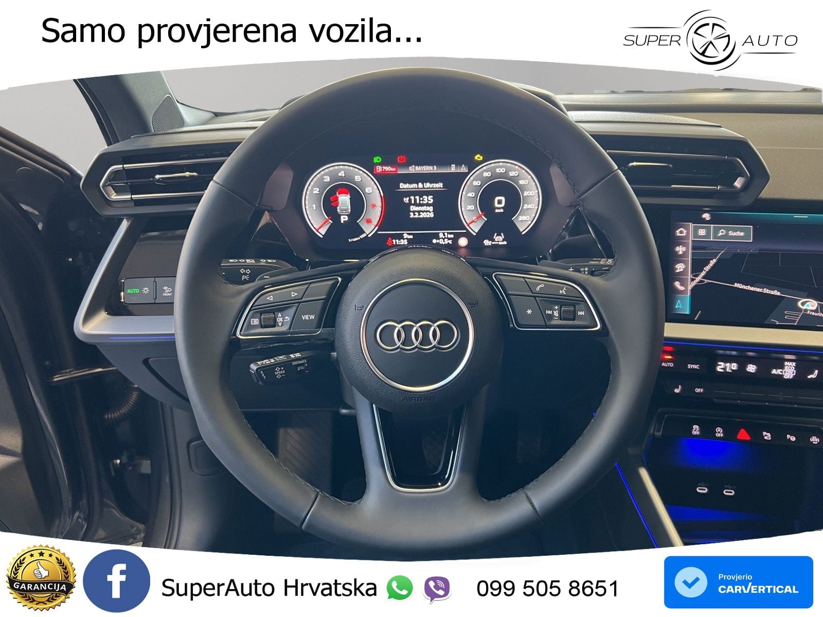 Audi A3 35 TFSI (150 KS) S tronic S line LED+GR SJED+ACC