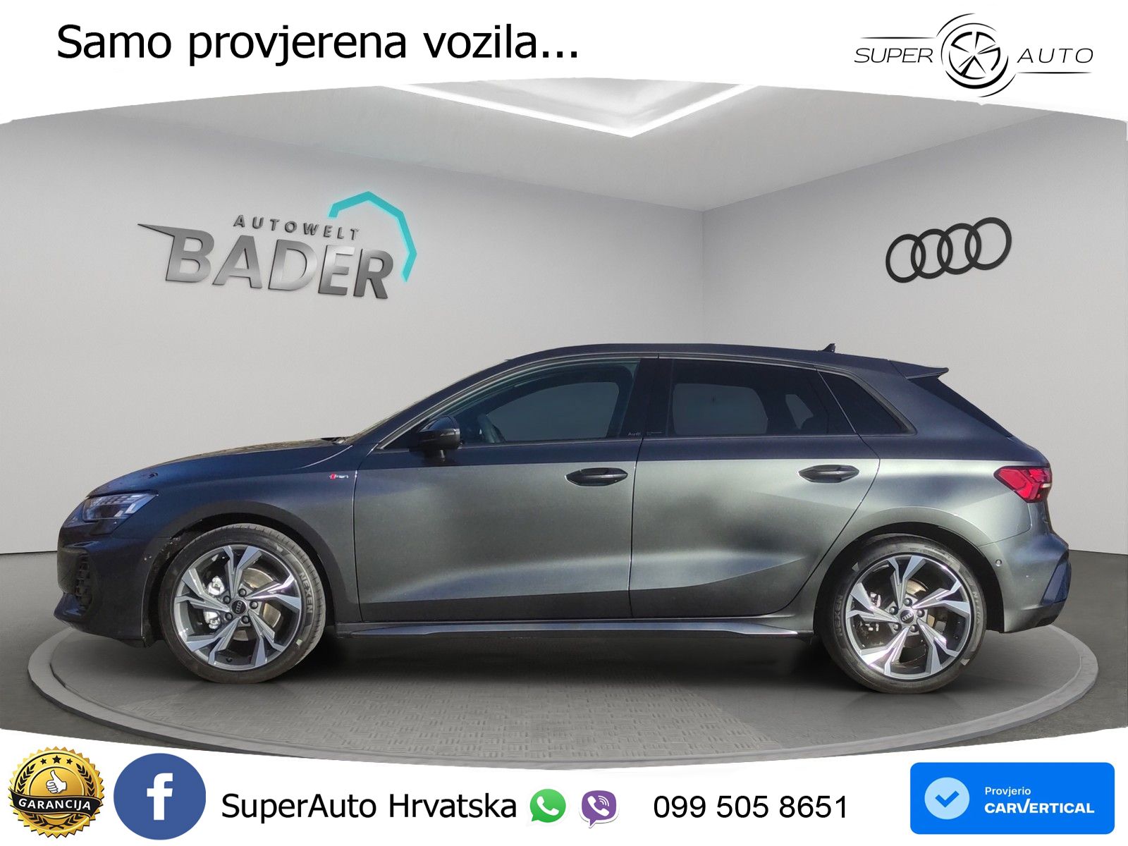 Audi A3 35 TFSI (150 KS) S tronic S line LED+GR SJED+ACC