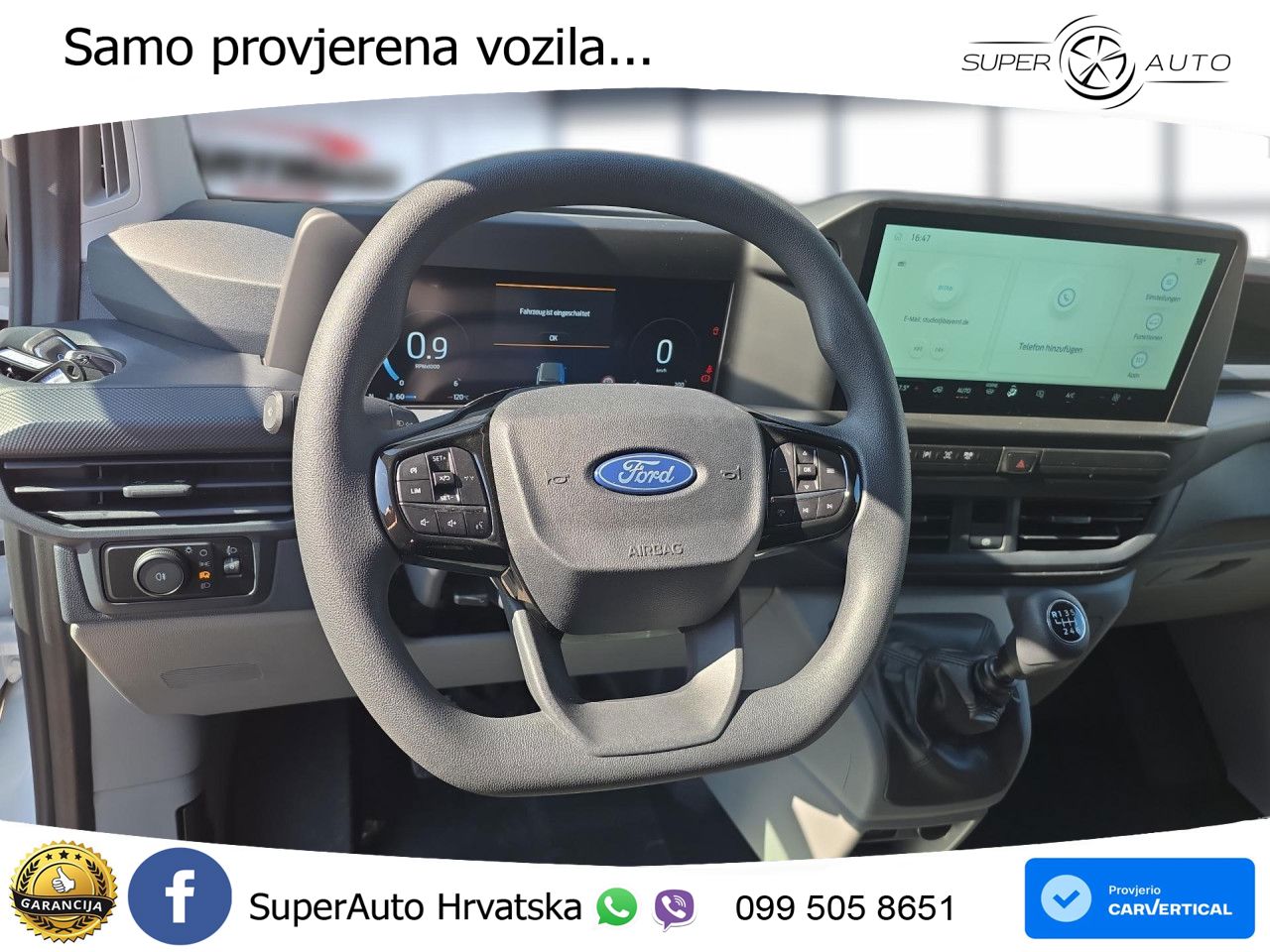 Ford Transit Custom 280 L1 LKW VA Trend Klima Navi ZV 110 KS