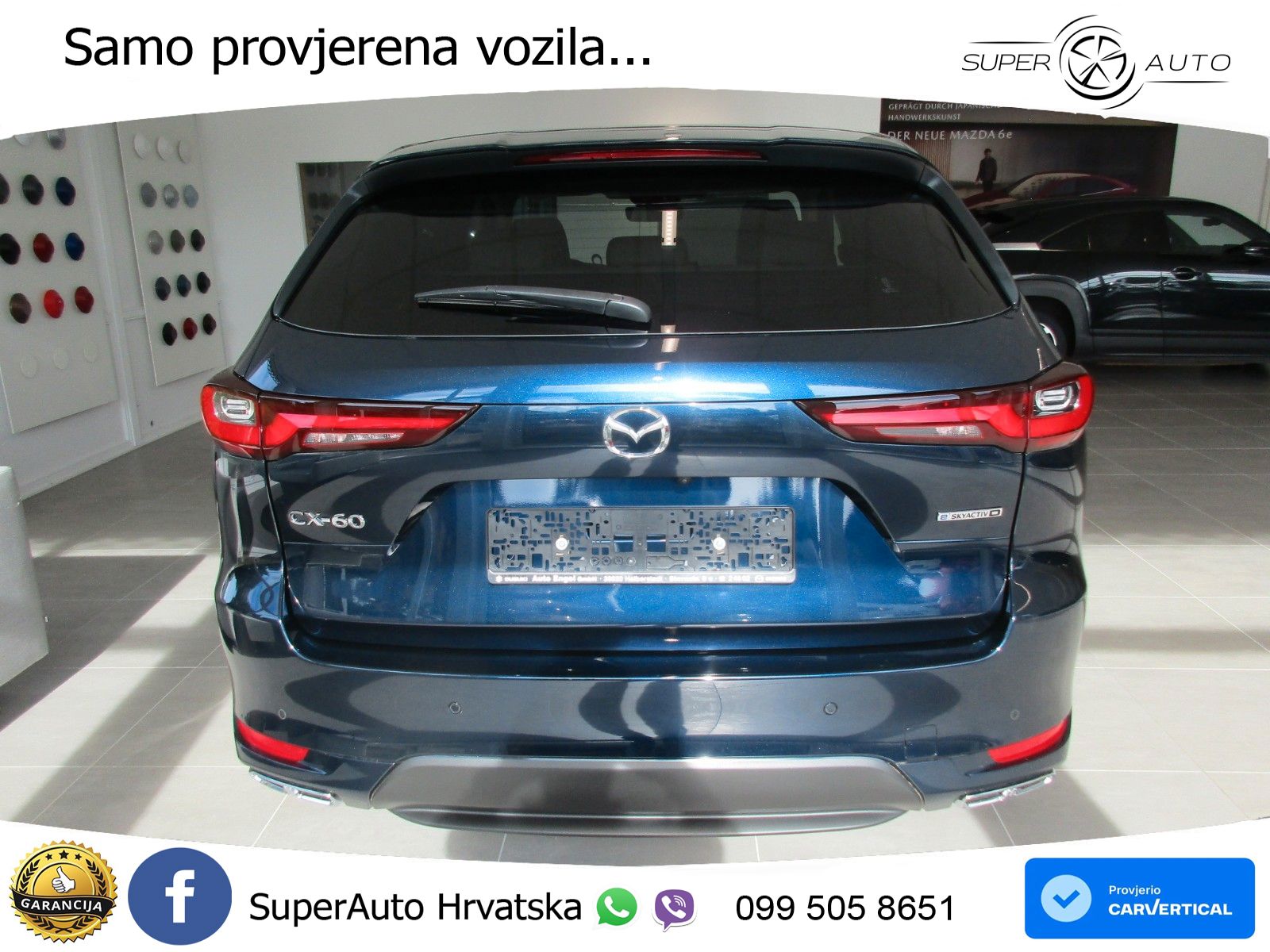 Mazda CX-60 3.3 e-Skyactiv D (200 KS) Automatic MATRIX+GR SJED+KAM