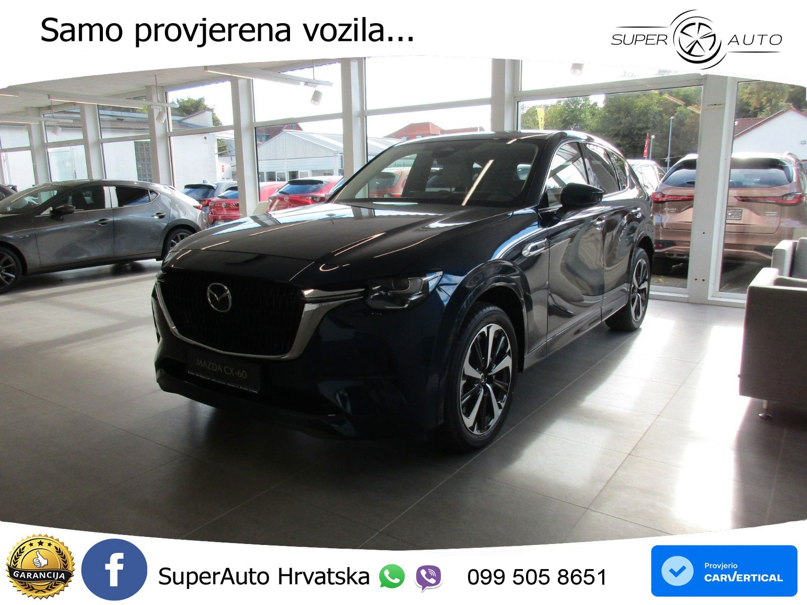 Mazda CX-60 3.3 e-Skyactiv D (200 KS) Automatic MATRIX+GR SJED+KAM