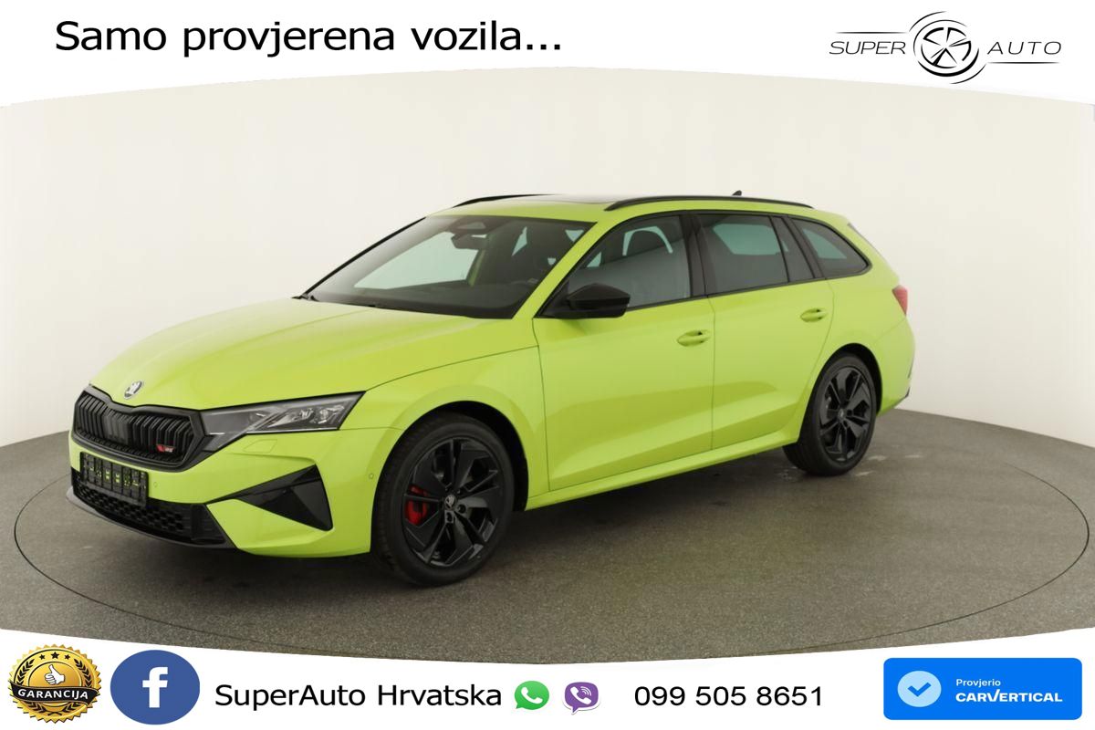 Škoda Octavia Combi RS 2.0 TSI (265 KS) DSG LED+GR SJED+ACC