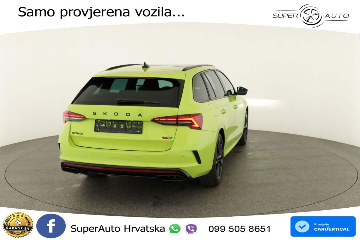 Škoda Octavia Combi RS 2.0 TSI (265 KS) DSG LED+GR SJED+ACC