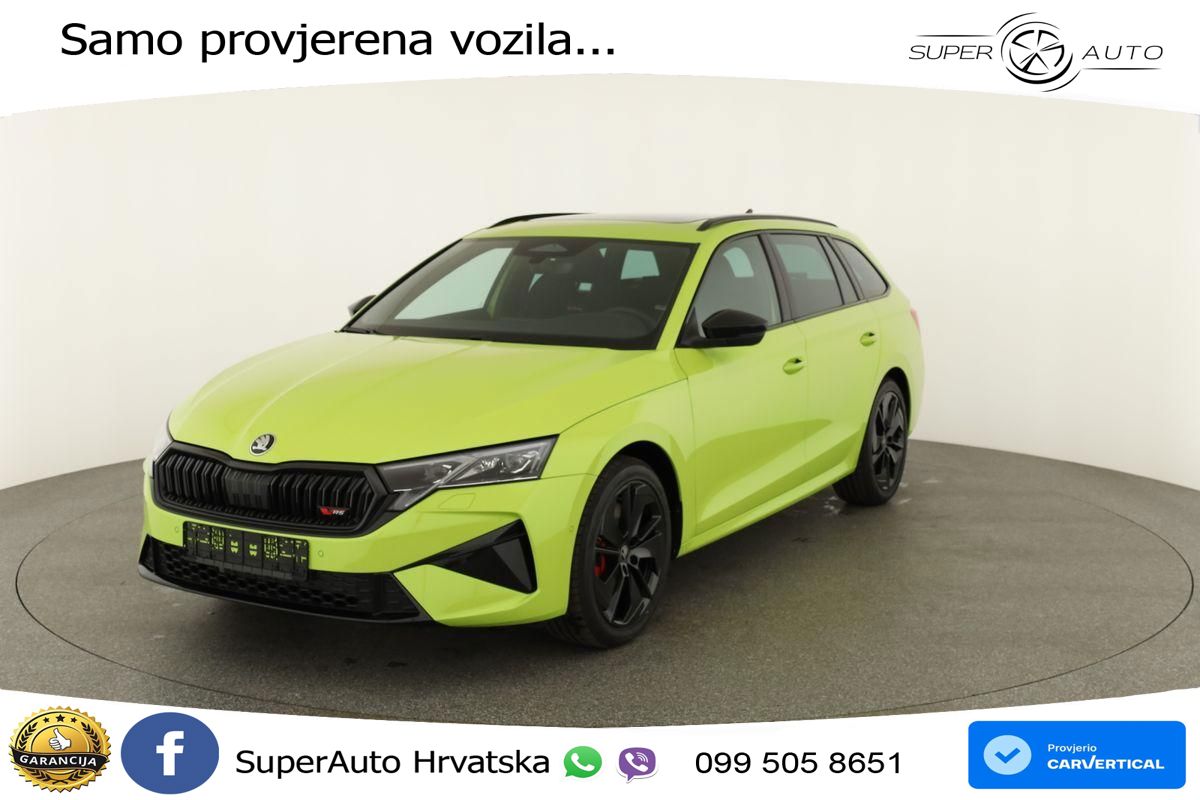 Škoda Octavia Combi RS 2.0 TSI (265 KS) DSG LED+GR SJED+ACC