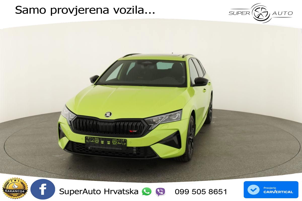 Škoda Octavia Combi RS 2.0 TSI (265 KS) DSG LED+GR SJED+ACC