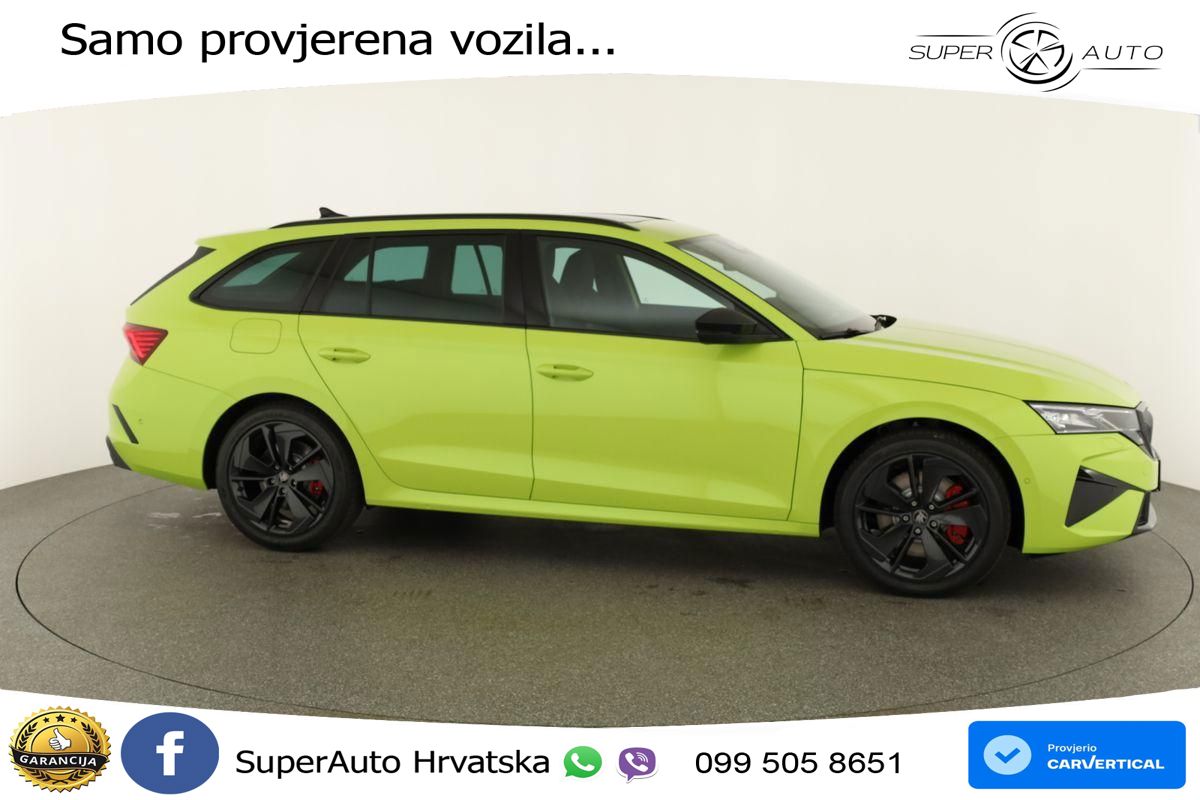 Škoda Octavia Combi RS 2.0 TSI (265 KS) DSG LED+GR SJED+ACC