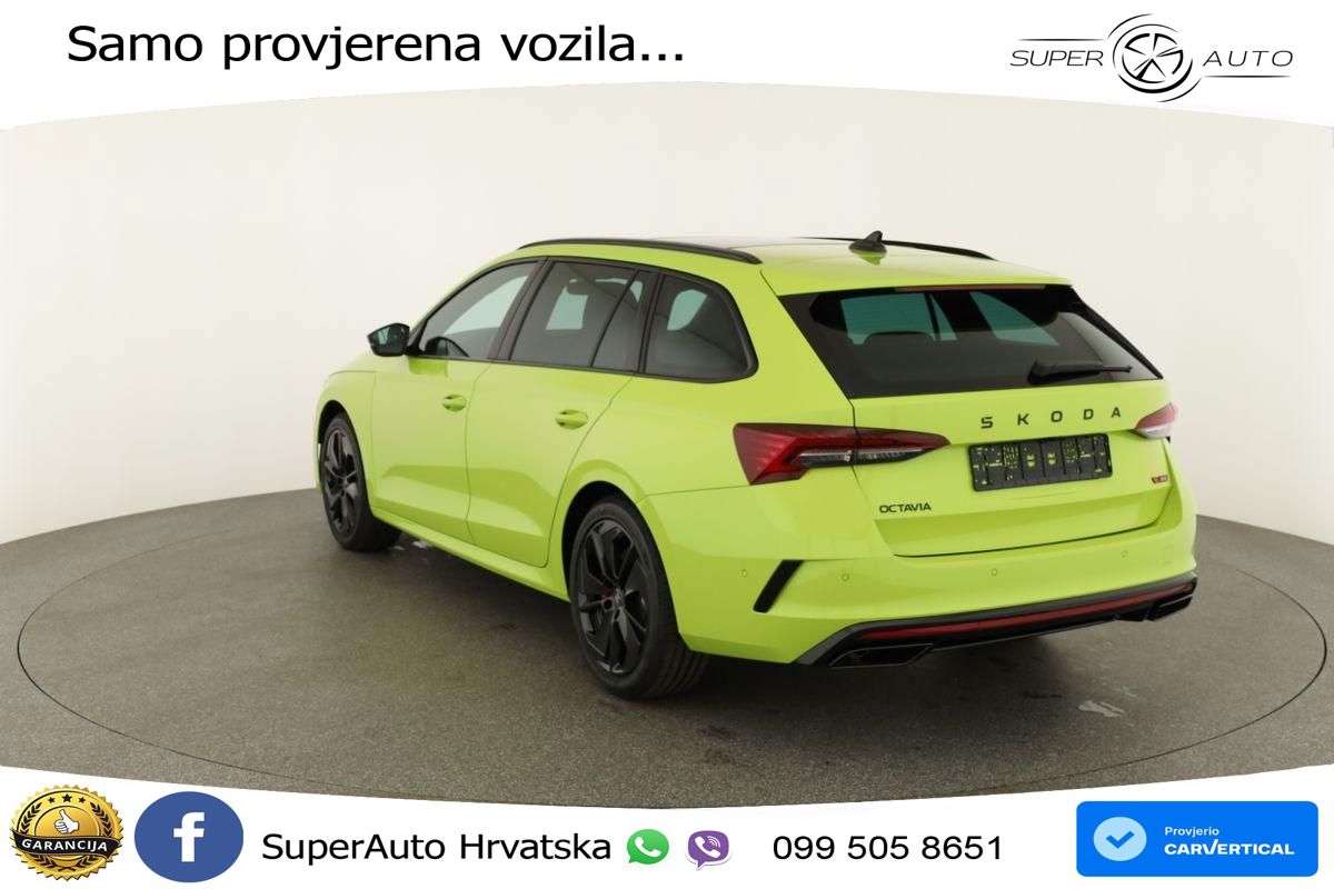 Škoda Octavia Combi RS 2.0 TSI (265 KS) DSG LED+GR SJED+ACC