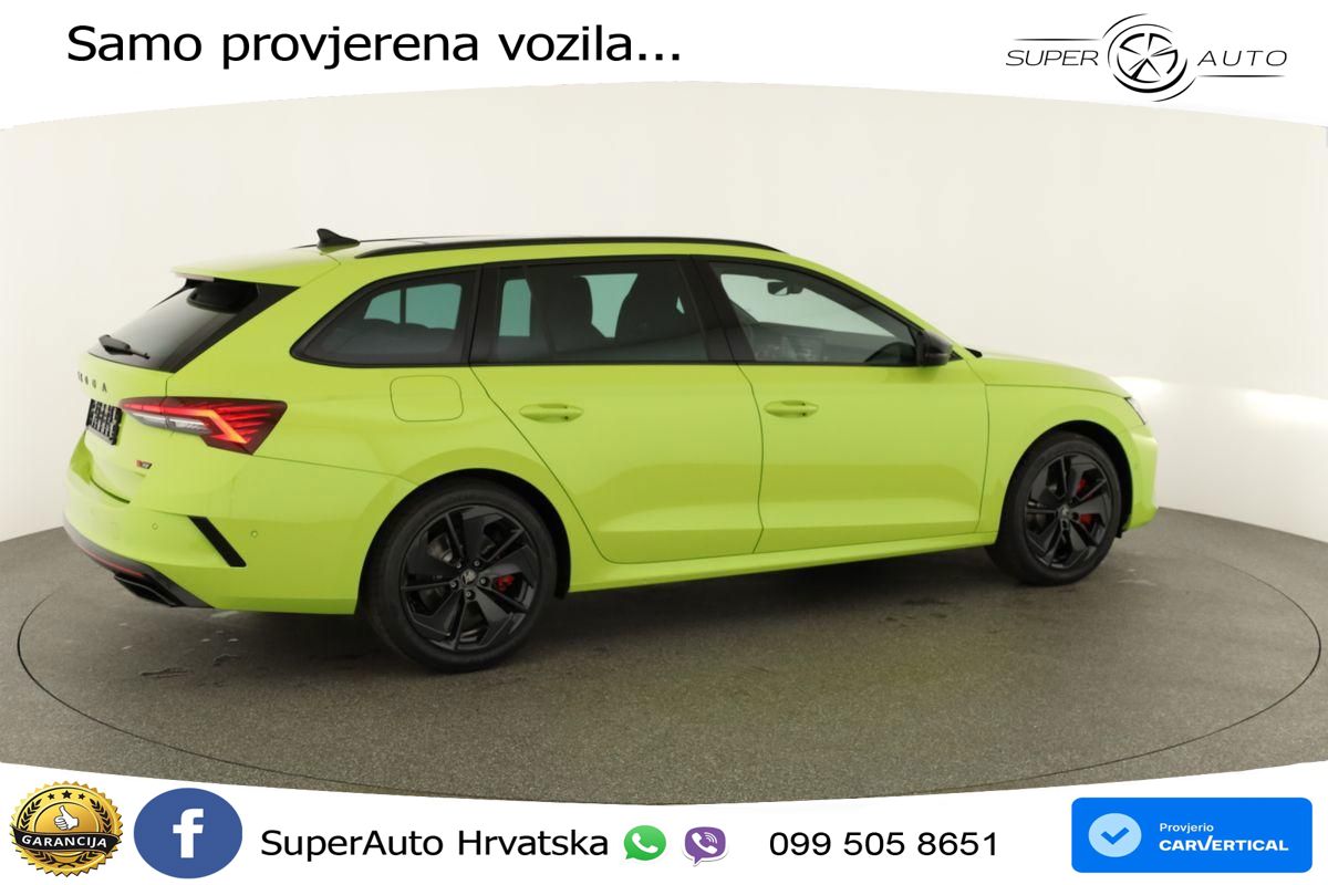 Škoda Octavia Combi RS 2.0 TSI (265 KS) DSG LED+GR SJED+ACC