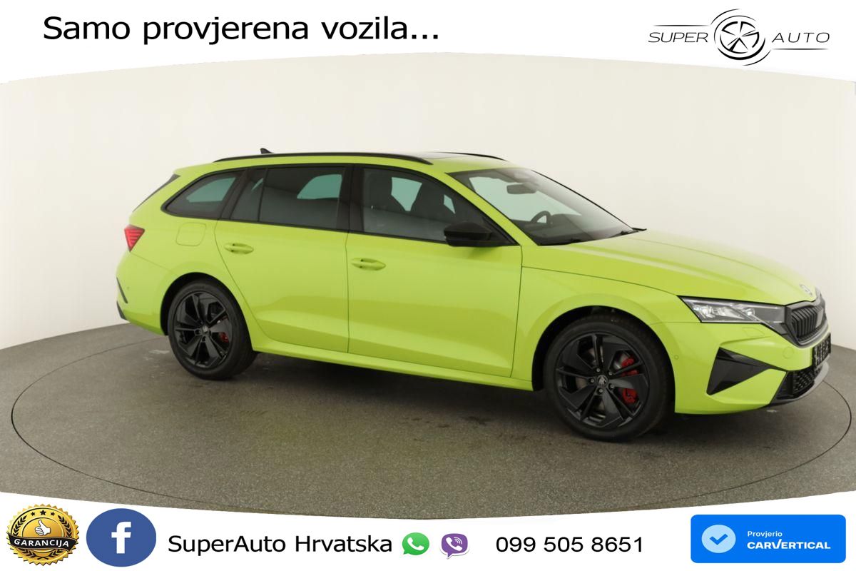 Škoda Octavia Combi RS 2.0 TSI (265 KS) DSG LED+GR SJED+ACC