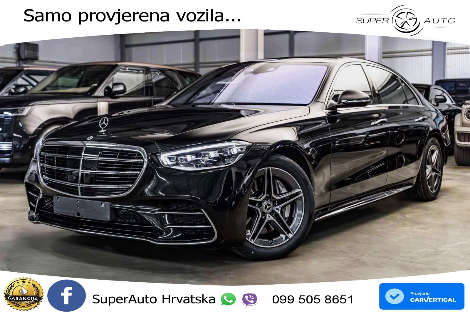 Mercedes S 350d Long (313 KS) EQ Boost 4MATIC 9G-TRONIC AMG LED+GR SJED+ACC