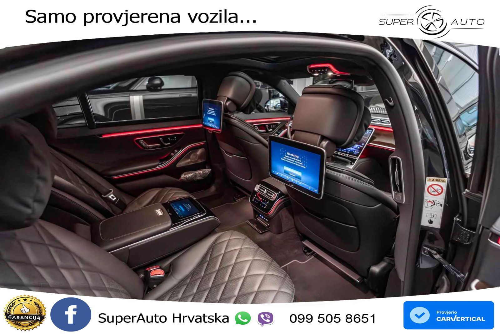 Mercedes S 350d Long (313 KS) EQ Boost 4MATIC 9G-TRONIC AMG LED+GR SJED+ACC