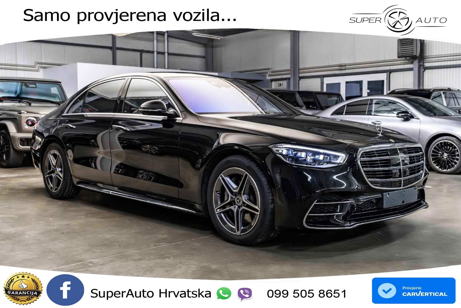 Mercedes S 350d Long (313 KS) EQ Boost 4MATIC 9G-TRONIC AMG LED+GR SJED+ACC