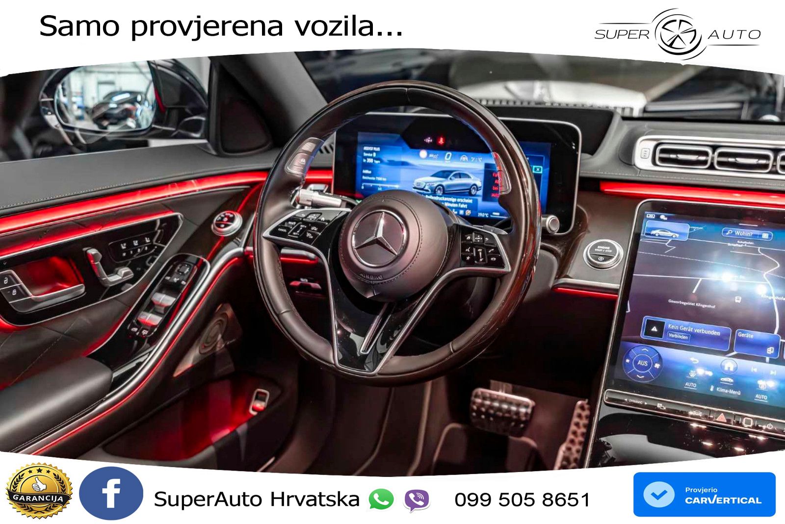 Mercedes S 350d Long (313 KS) EQ Boost 4MATIC 9G-TRONIC AMG LED+GR SJED+ACC