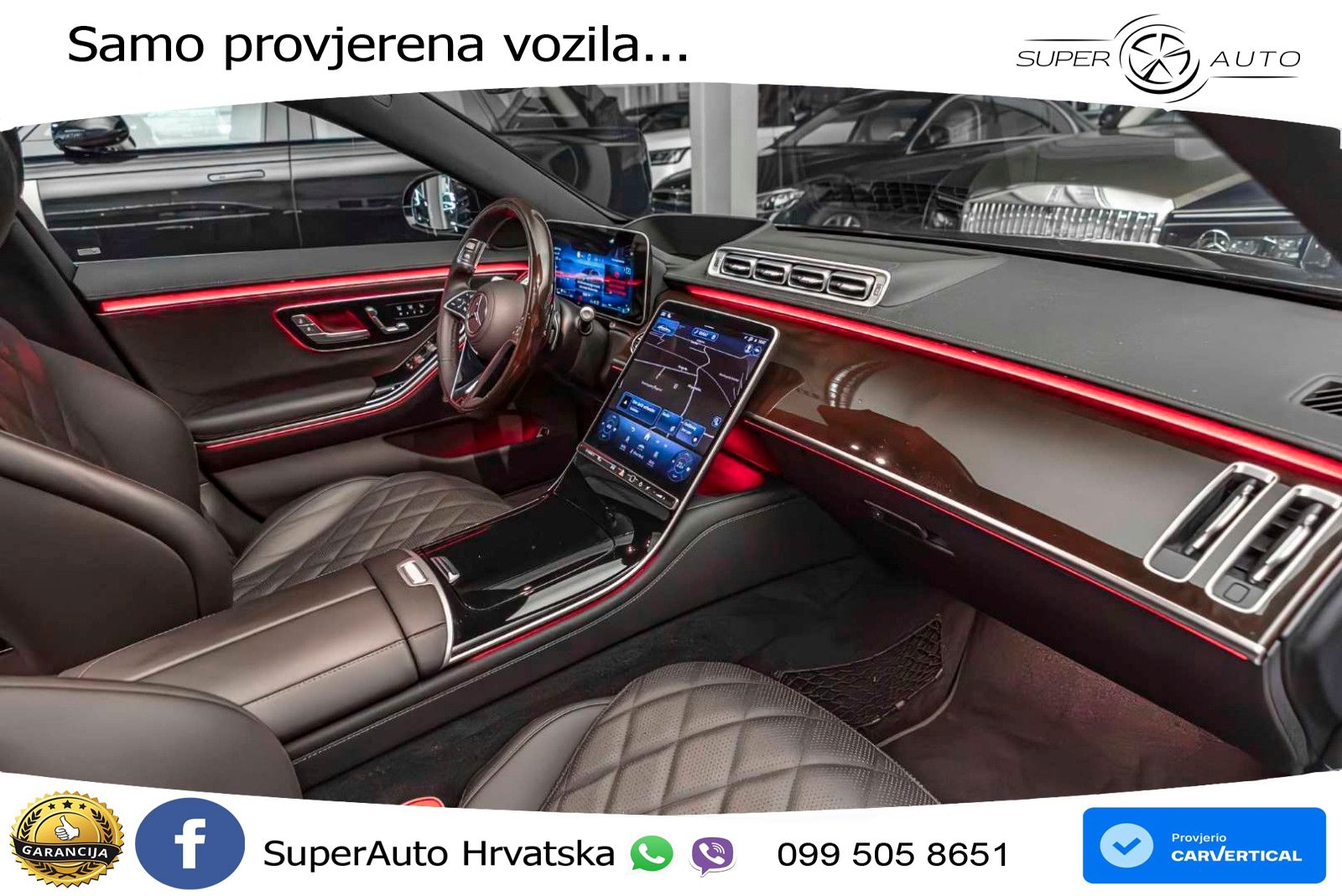 Mercedes S 350d Long (313 KS) EQ Boost 4MATIC 9G-TRONIC AMG LED+GR SJED+ACC