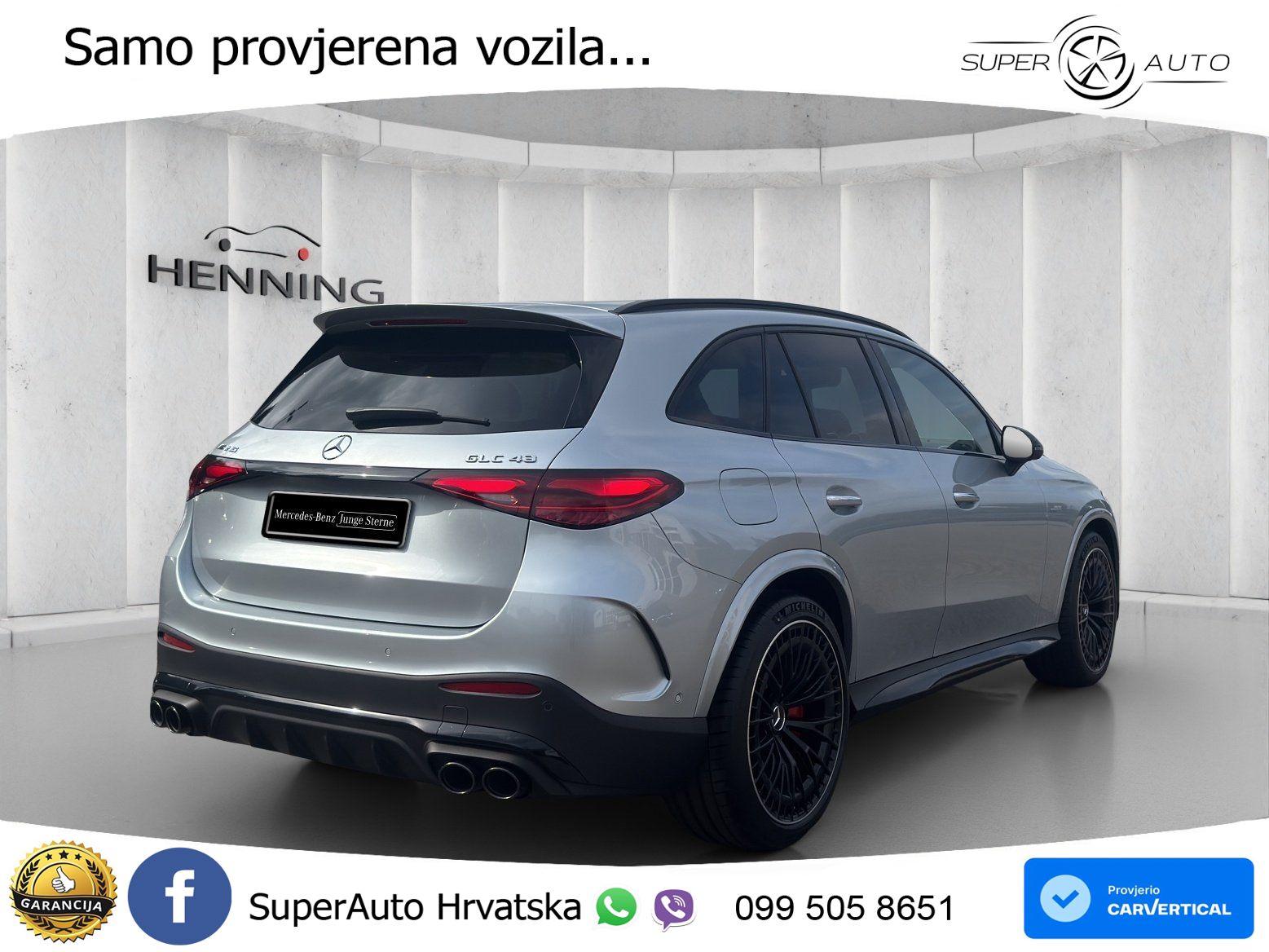 Mercedes AMG GLC 43 (421 KS) 4MATIC AMG SPEEDSHIFT MCT 9G LED+GR SJED+ACC