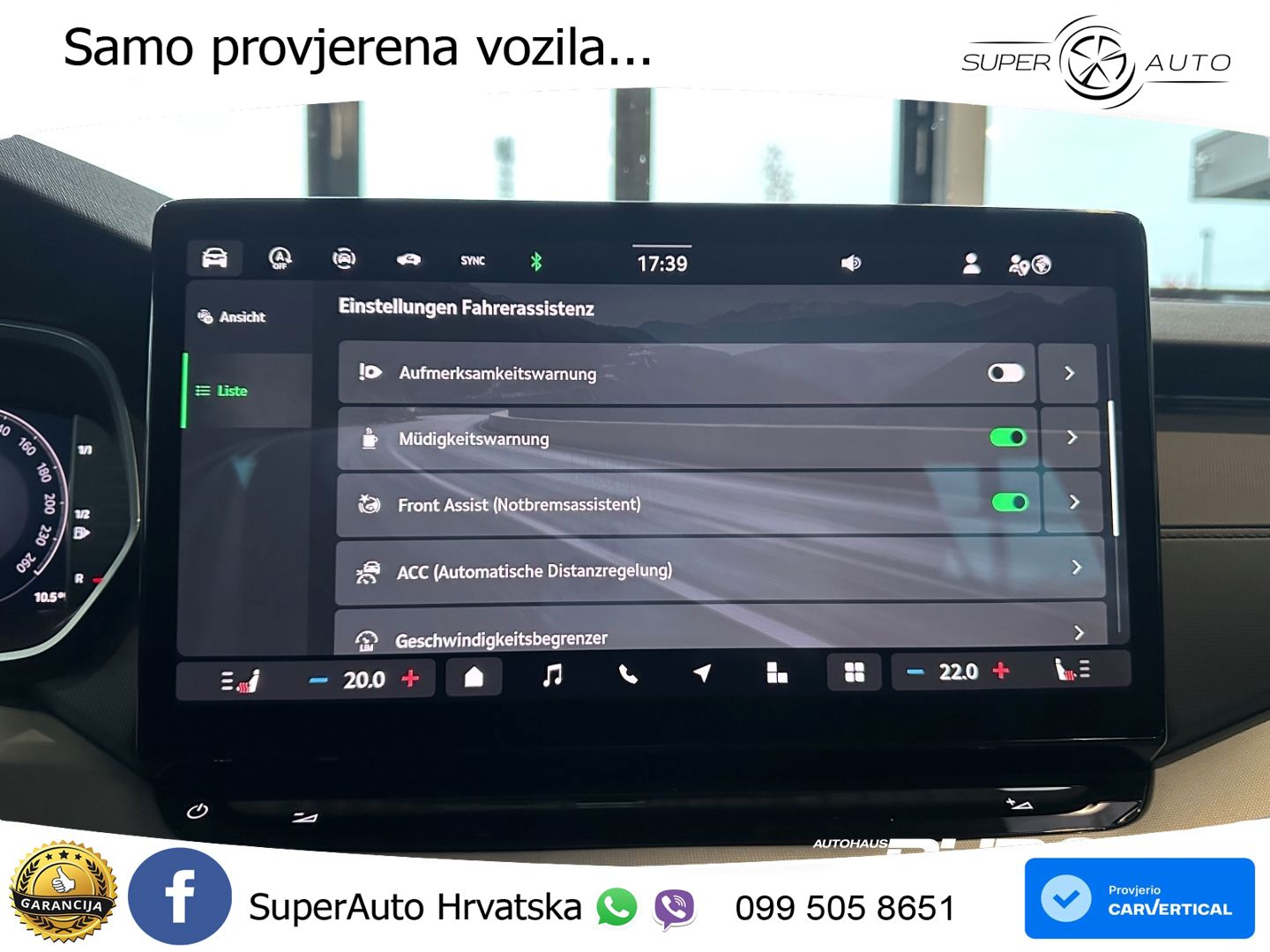 Škoda Octavia Combi 1.5 TSI (150 KS) DSG Selection LED+GR SJED+ACC