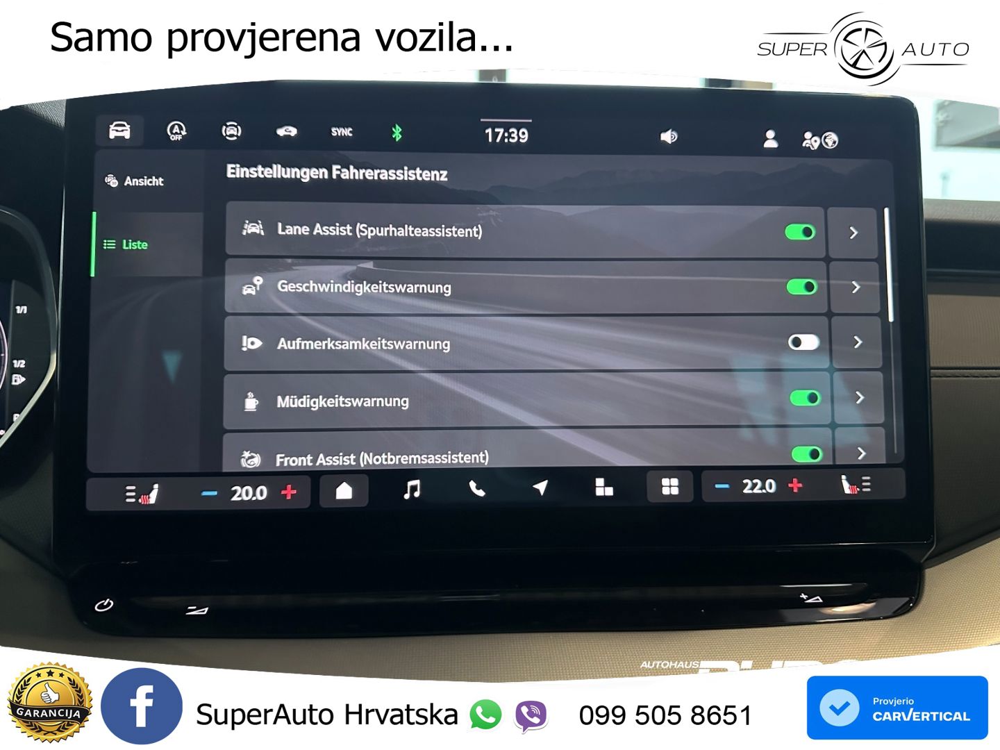 Škoda Octavia Combi 1.5 TSI (150 KS) DSG Selection LED+GR SJED+ACC