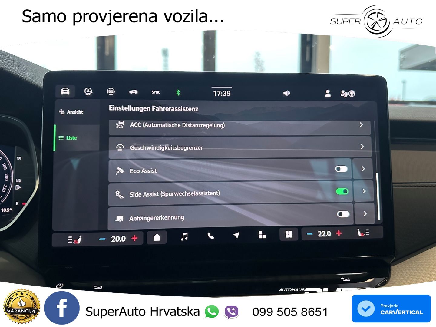 Škoda Octavia Combi 1.5 TSI (150 KS) DSG Selection LED+GR SJED+ACC