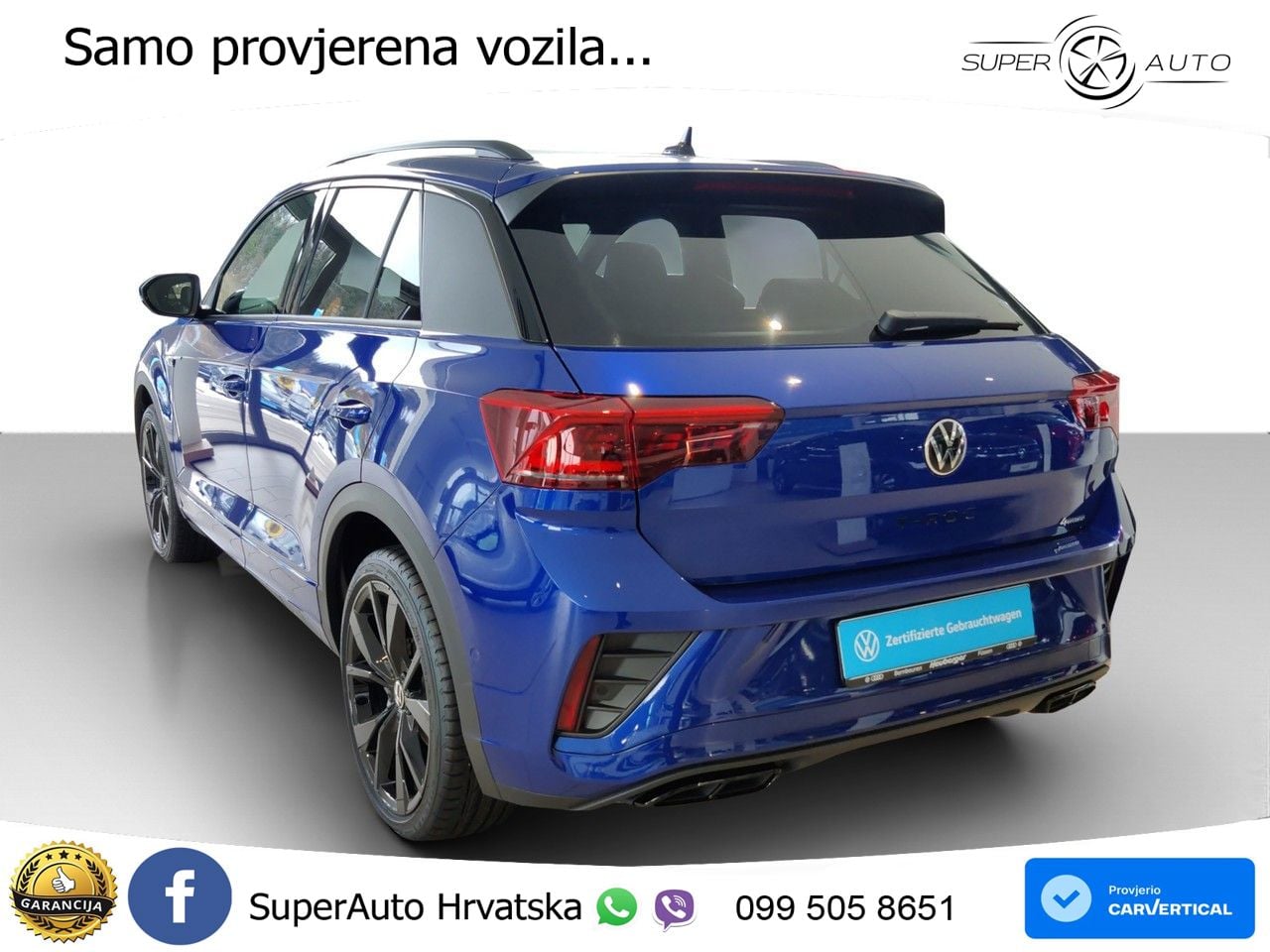 Volkswagen T-Roc I 2.0 TSI (190 KS) 4M DSG LED+GR SJED+ACC