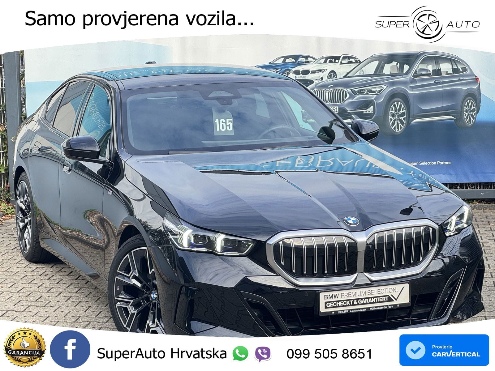 BMW 520d (197 KS) xDrive Steptronic M Sport ZRAČNI+ACC+4xGR SJED+KAM