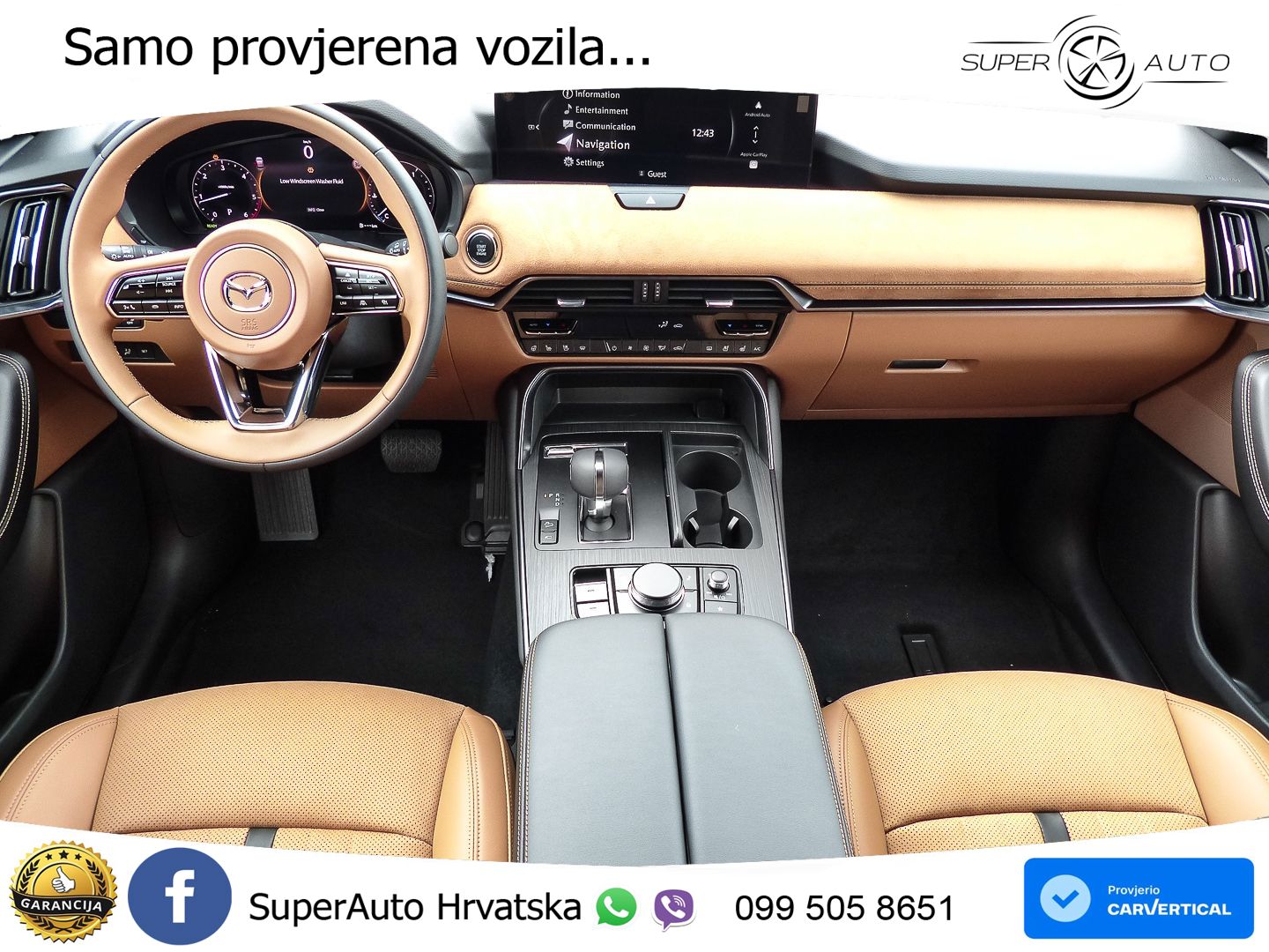 Mazda CX-60 3.3 e-Skyactiv D (254 KS) AWD Automatic LED+GR SJED+ACC