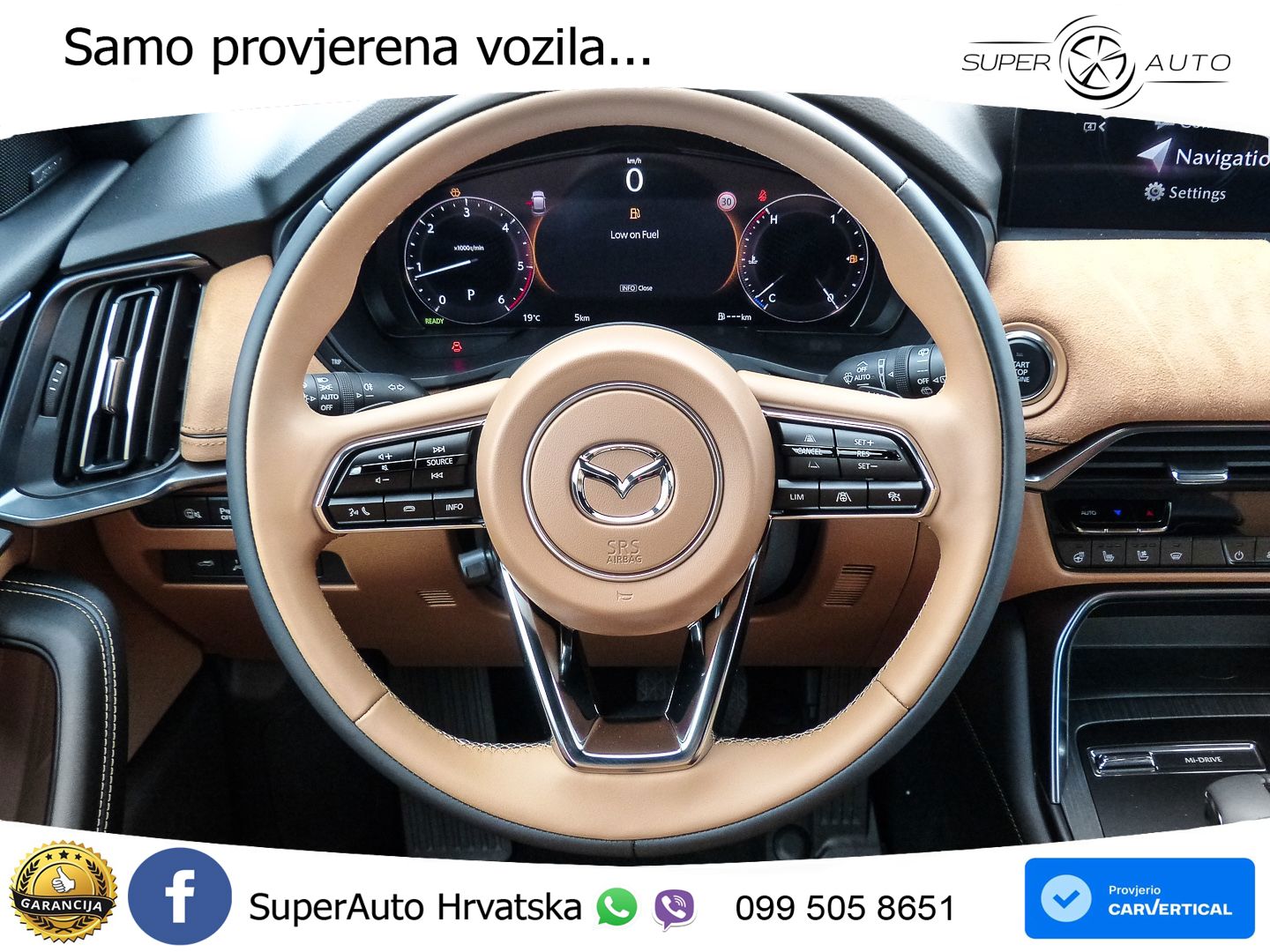 Mazda CX-60 3.3 e-Skyactiv D (254 KS) AWD Automatic LED+GR SJED+ACC