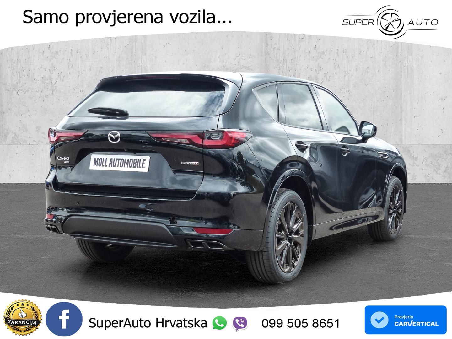 Mazda CX-60 3.3 e-Skyactiv D (254 KS) AWD Automatic LED+GR SJED+ACC
