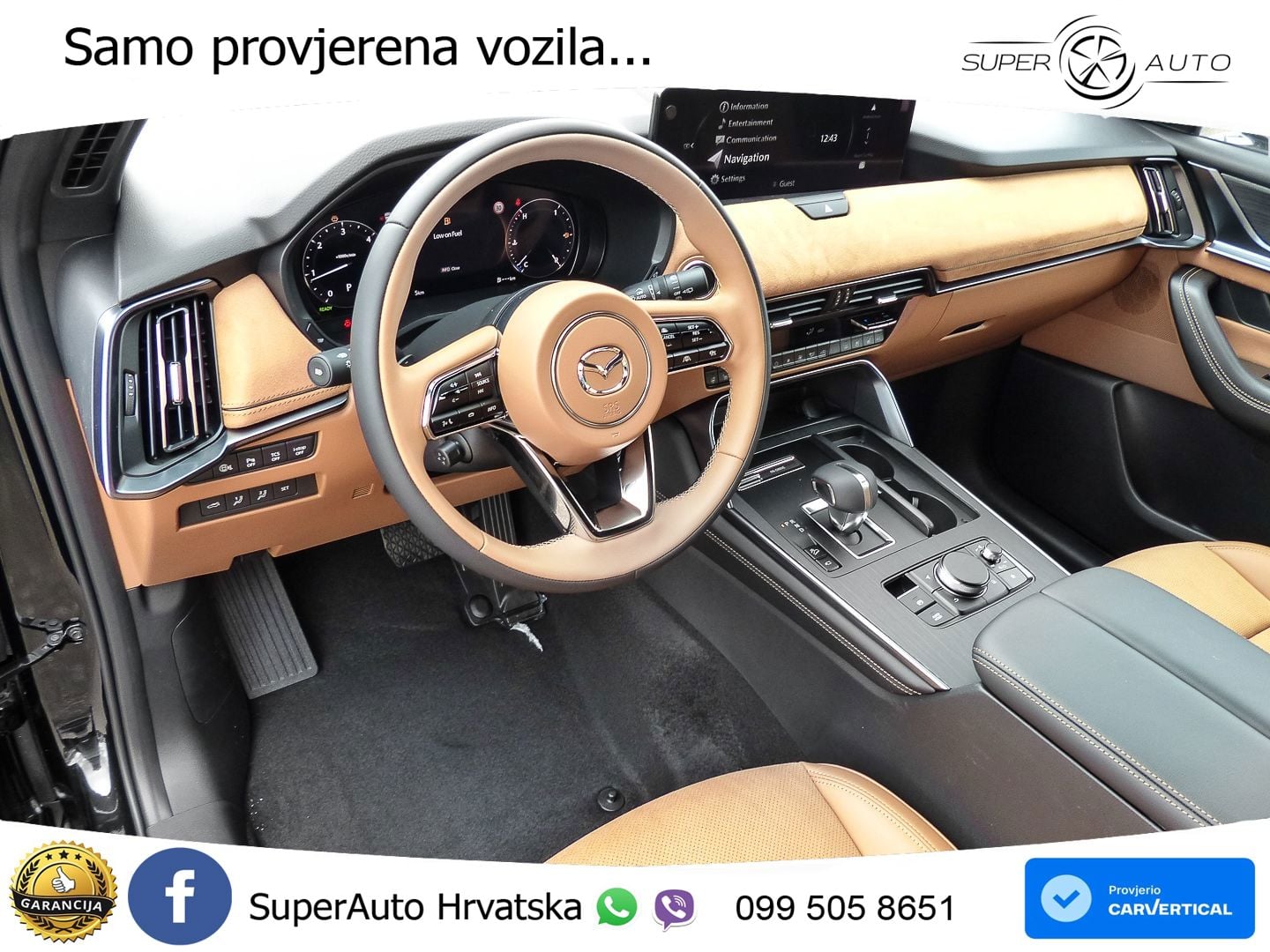 Mazda CX-60 3.3 e-Skyactiv D (254 KS) AWD Automatic LED+GR SJED+ACC