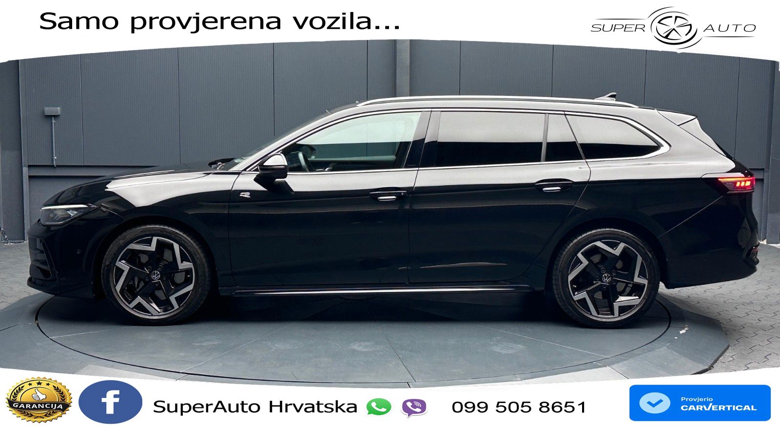 Volkswagen Passat Variant 2.0 TDI (193 KS) 4MOTION DSG R-Line LED+GR SJED+ACC