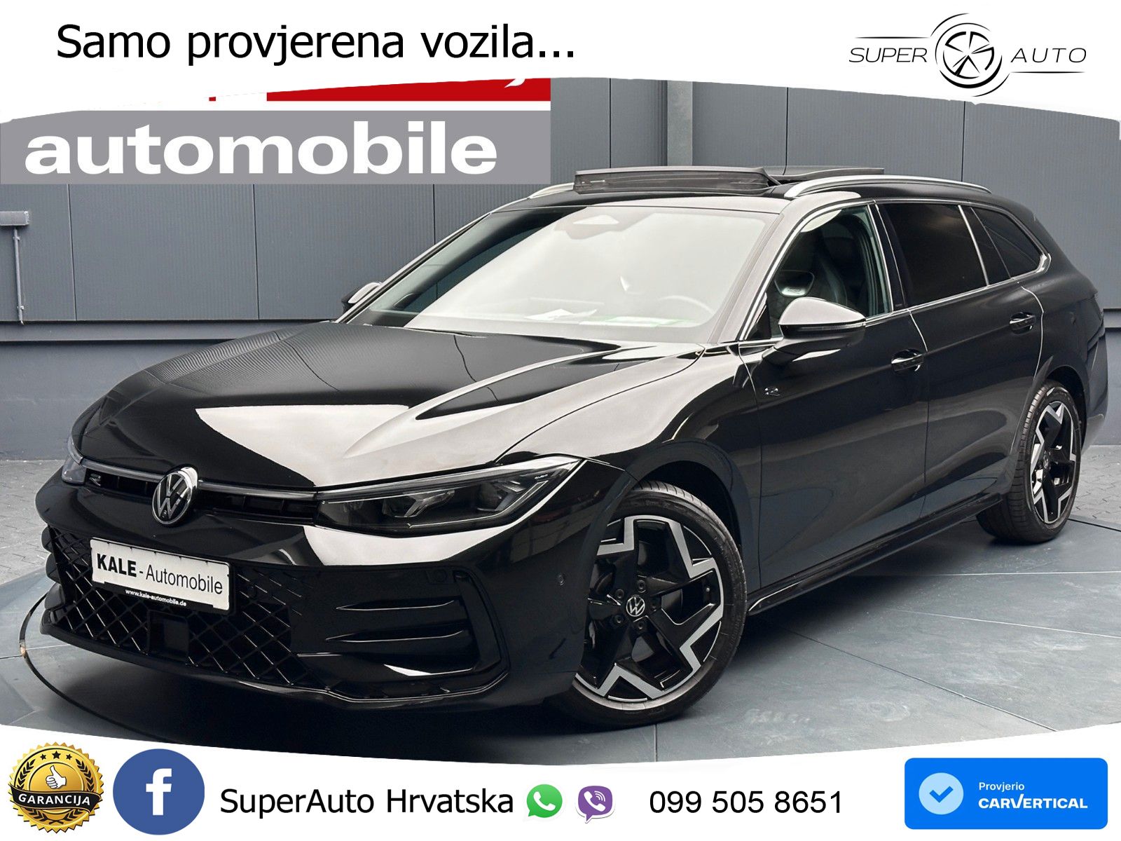 Volkswagen Passat Variant 2.0 TDI (193 KS) 4MOTION DSG R-Line LED+GR SJED+ACC