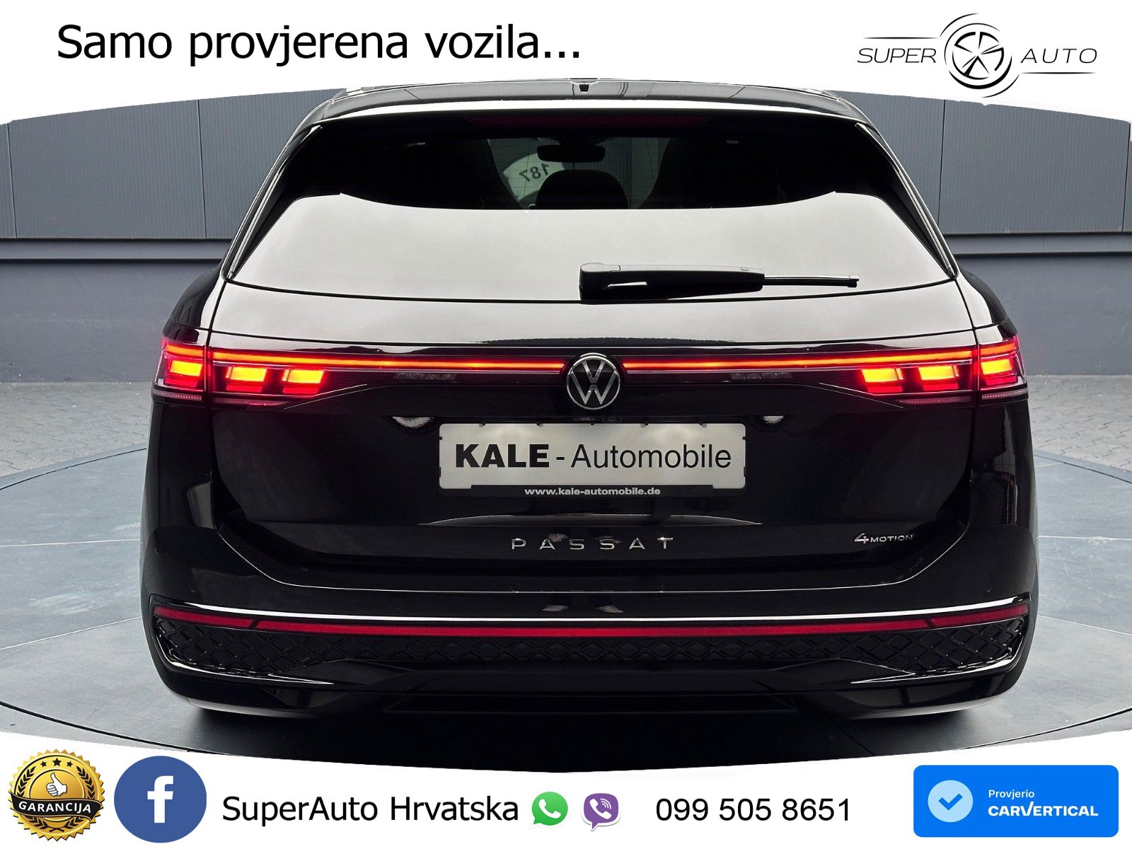 Volkswagen Passat Variant 2.0 TDI (193 KS) 4MOTION DSG R-Line LED+GR SJED+ACC