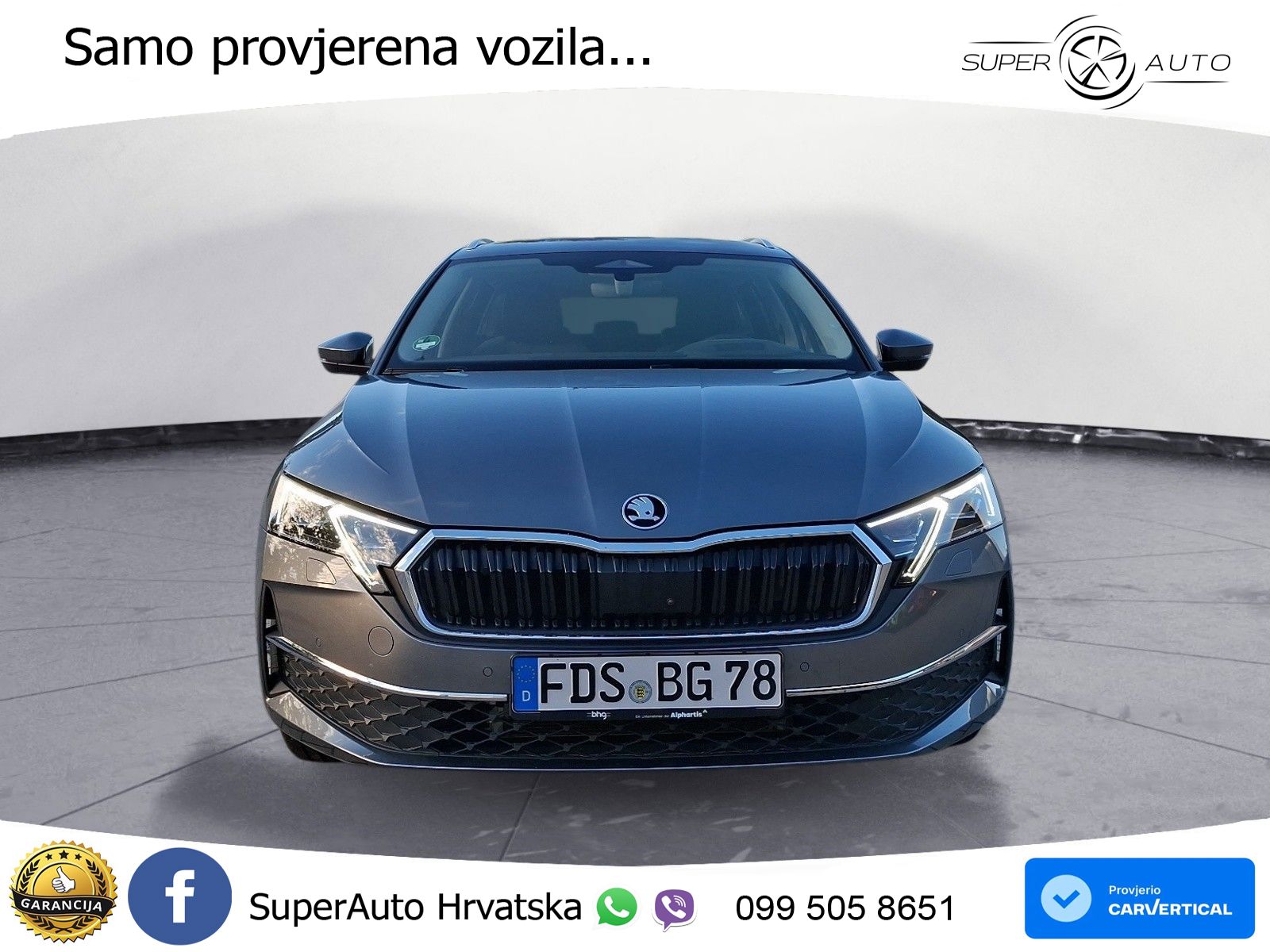 Škoda Octavia Combi 1.5 TSI (150 KS) DSG LED+GR SJED+ACC