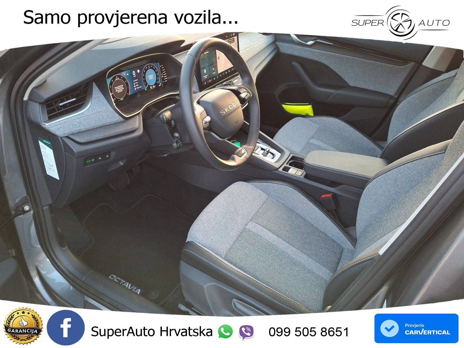 Škoda Octavia Combi 1.5 TSI (150 KS) DSG LED+GR SJED+ACC