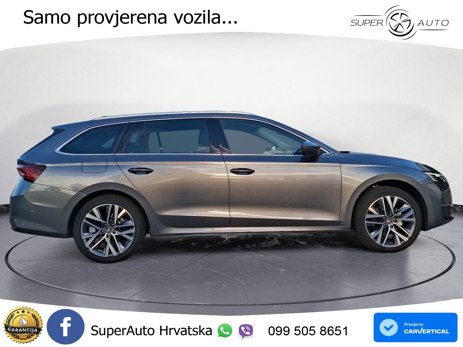 Škoda Octavia Combi 1.5 TSI (150 KS) DSG LED+GR SJED+ACC