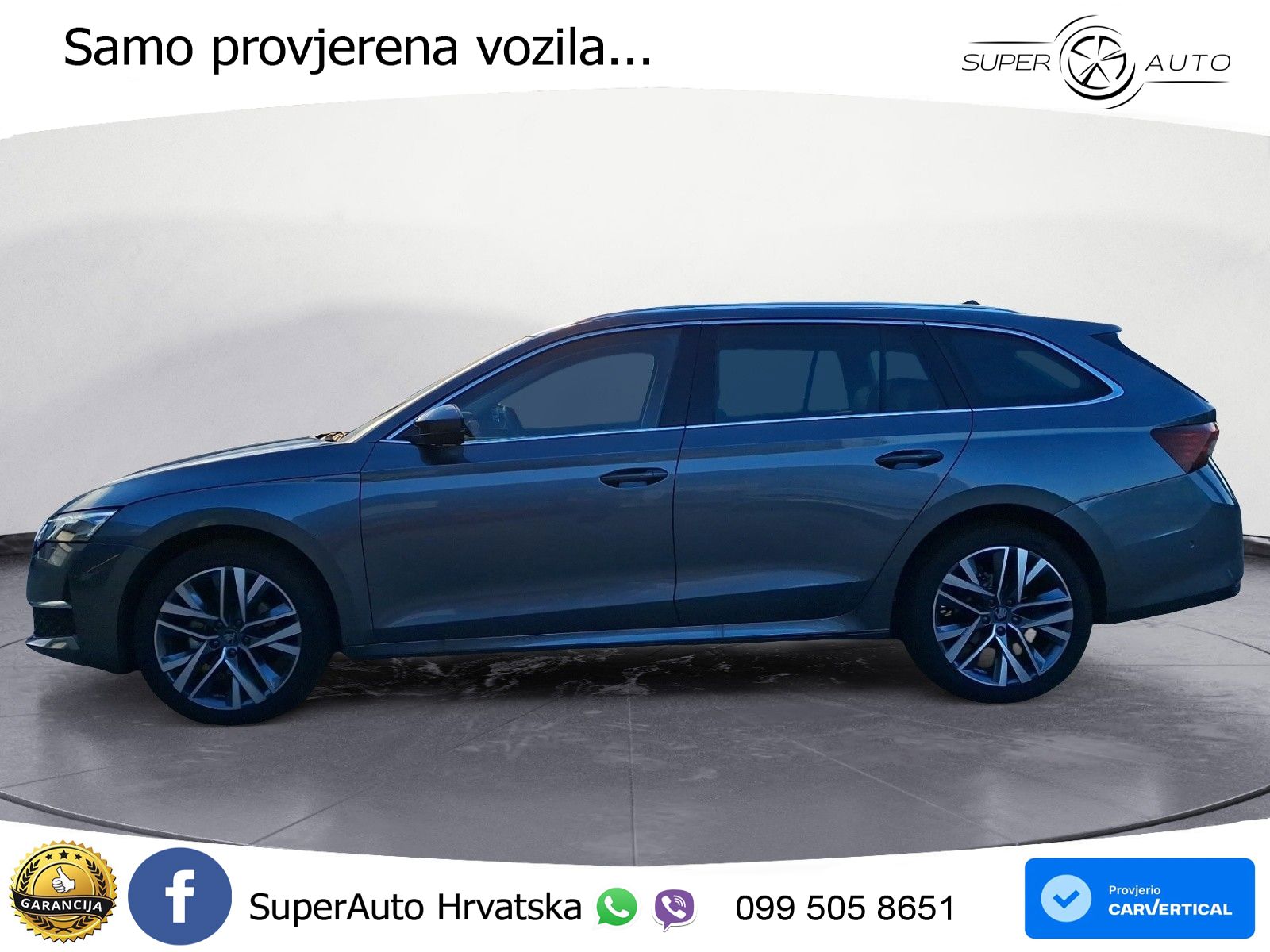 Škoda Octavia Combi 1.5 TSI (150 KS) DSG LED+GR SJED+ACC