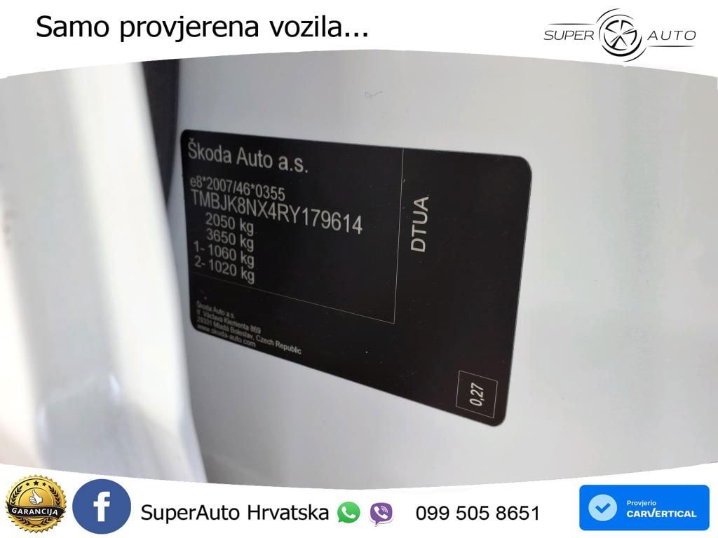 Škoda Octavia Combi RS 2.0 TDI (200 KS) DSG LED+GR SJED+ACC