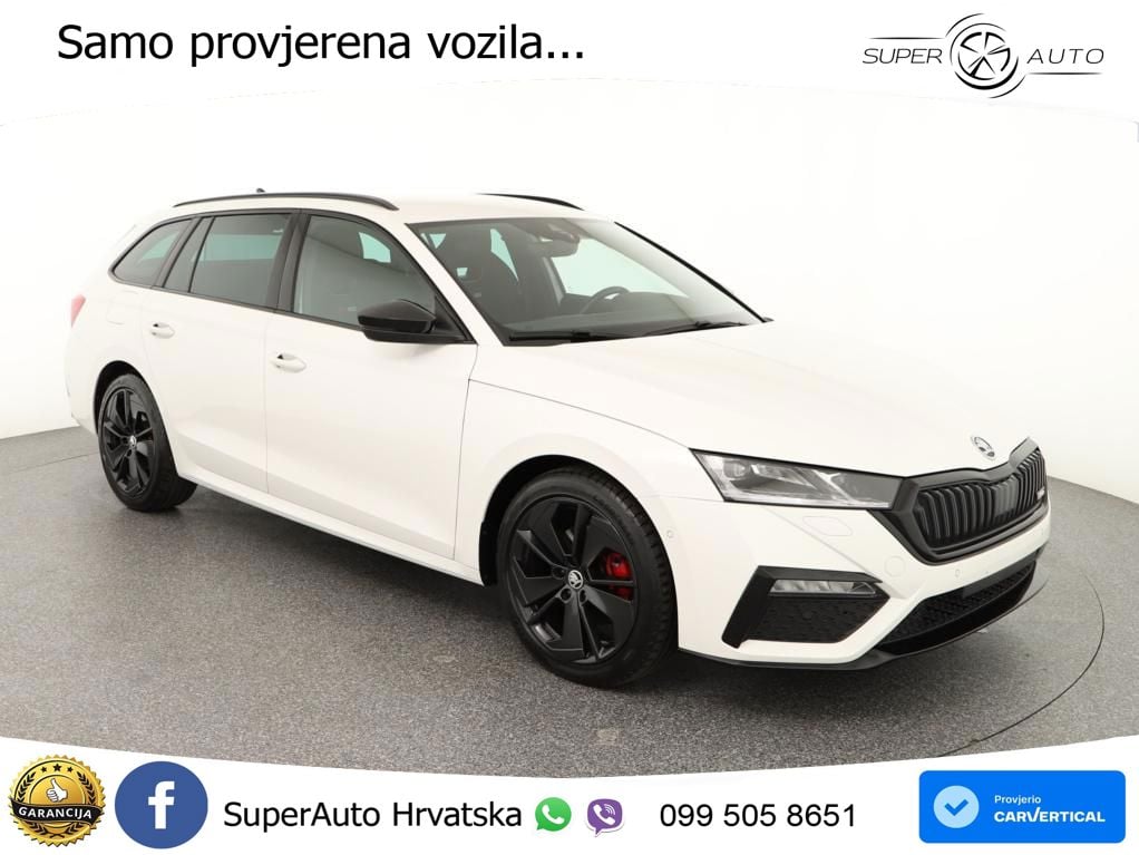 Škoda Octavia Combi RS 2.0 TDI (200 KS) DSG LED+GR SJED+ACC