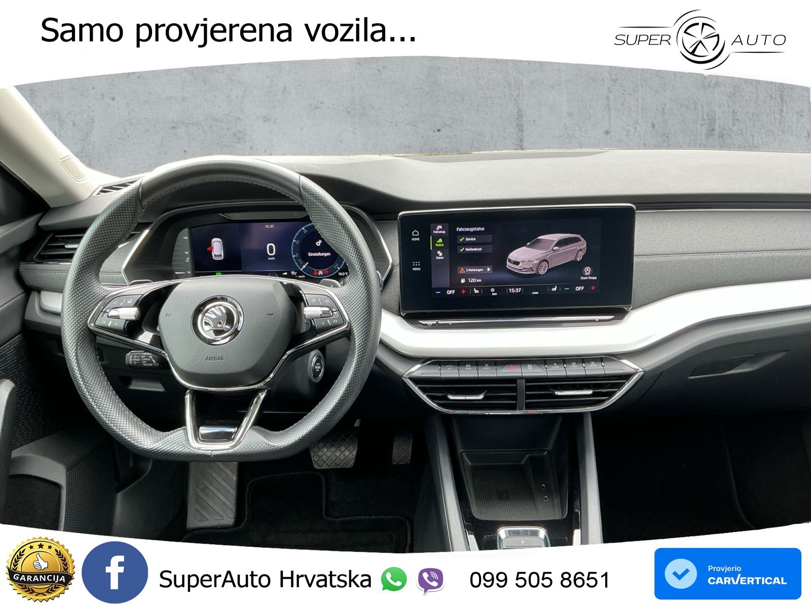 Škoda Octavia Combi 2.0 TDI (150 KS) DSG LED+GR SJED+ACC