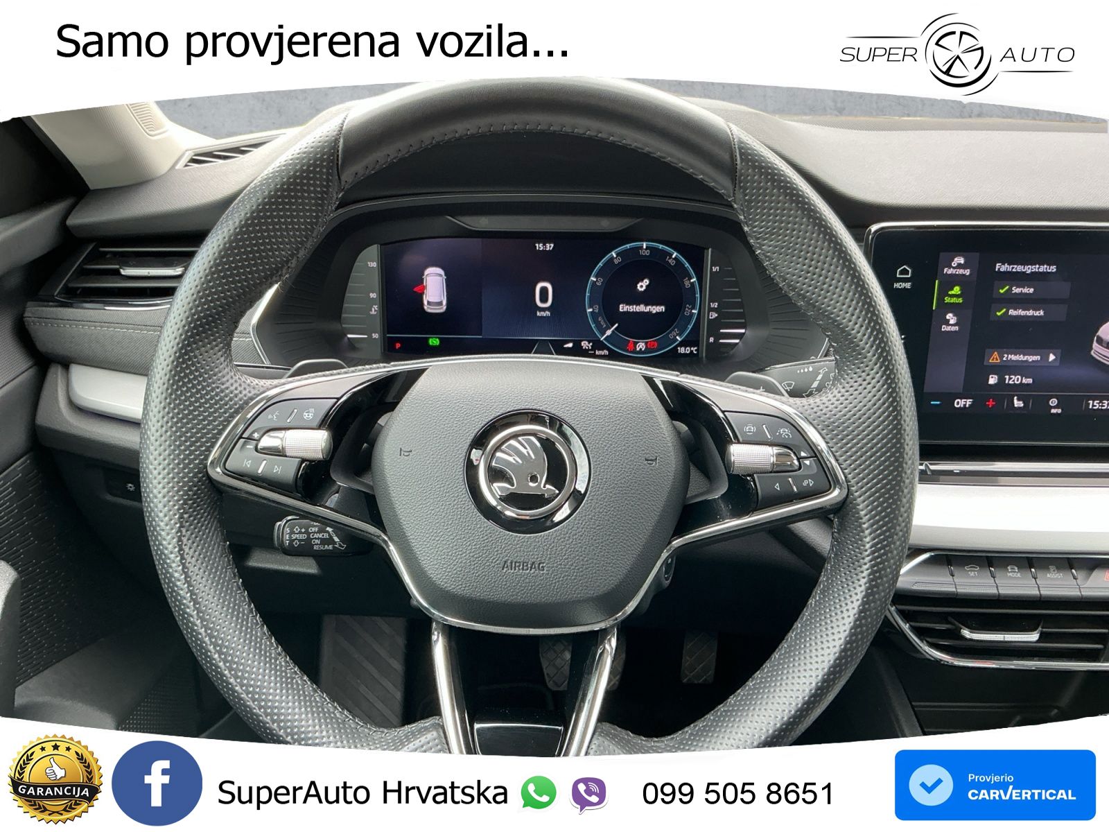 Škoda Octavia Combi 2.0 TDI (150 KS) DSG LED+GR SJED+ACC