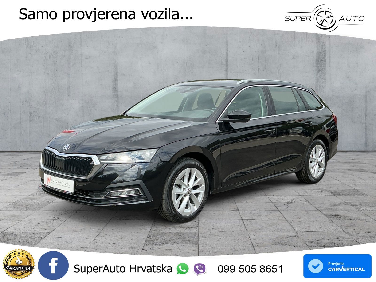 Škoda Octavia Combi 2.0 TDI (150 KS) DSG LED+GR SJED+ACC