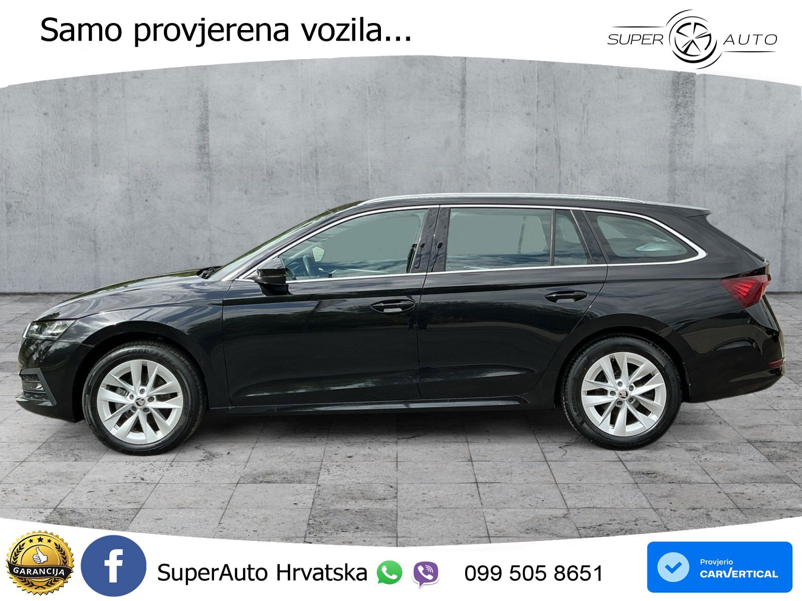 Škoda Octavia Combi 2.0 TDI (150 KS) DSG LED+GR SJED+ACC
