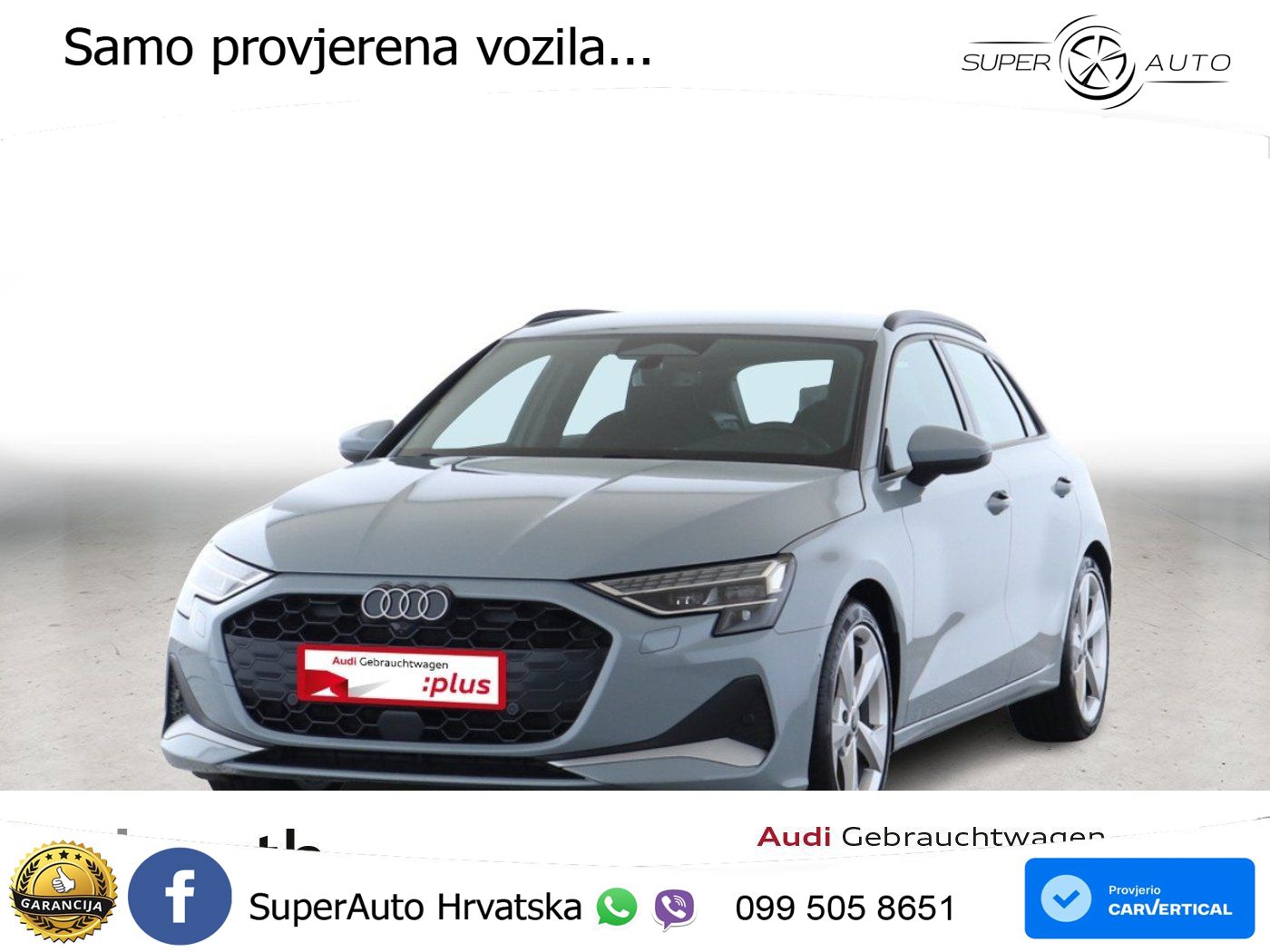 Audi A3 30 TDI (116 KS) advanced LED+GR SJED+ACC